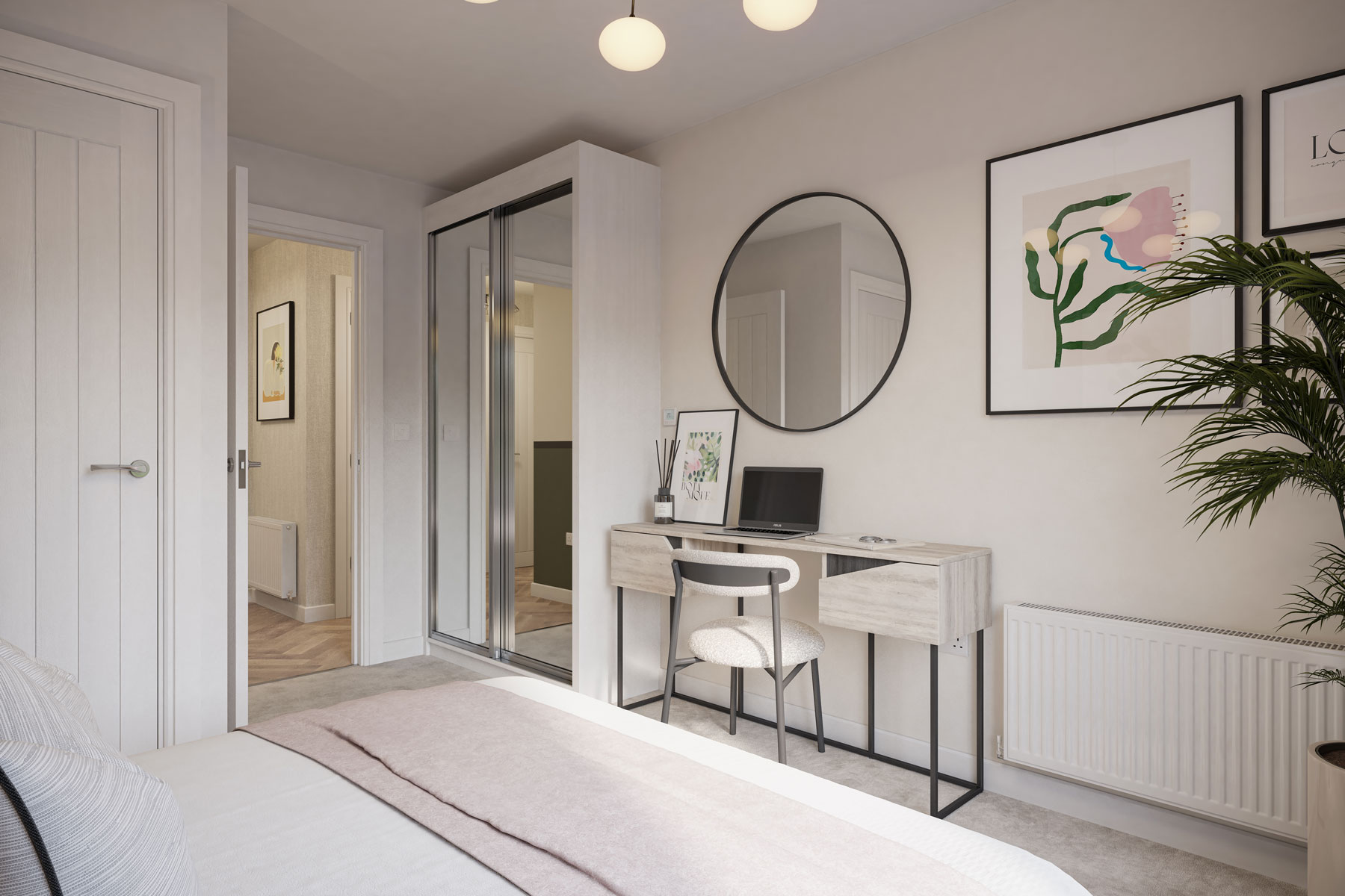 Featuring an en suite shower room for added luxury