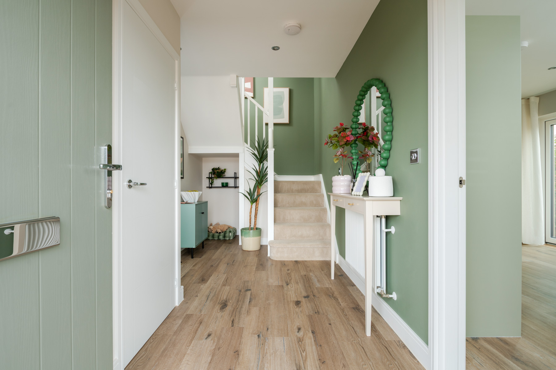 Welcoming hallway