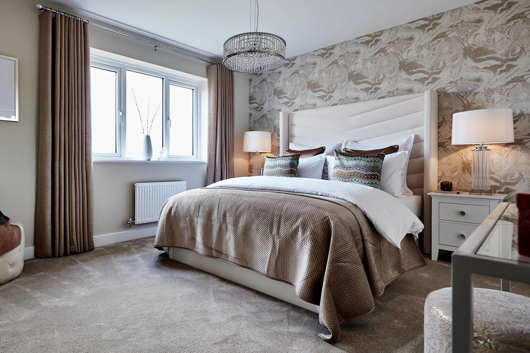 Bedroom 2 of the Aubury