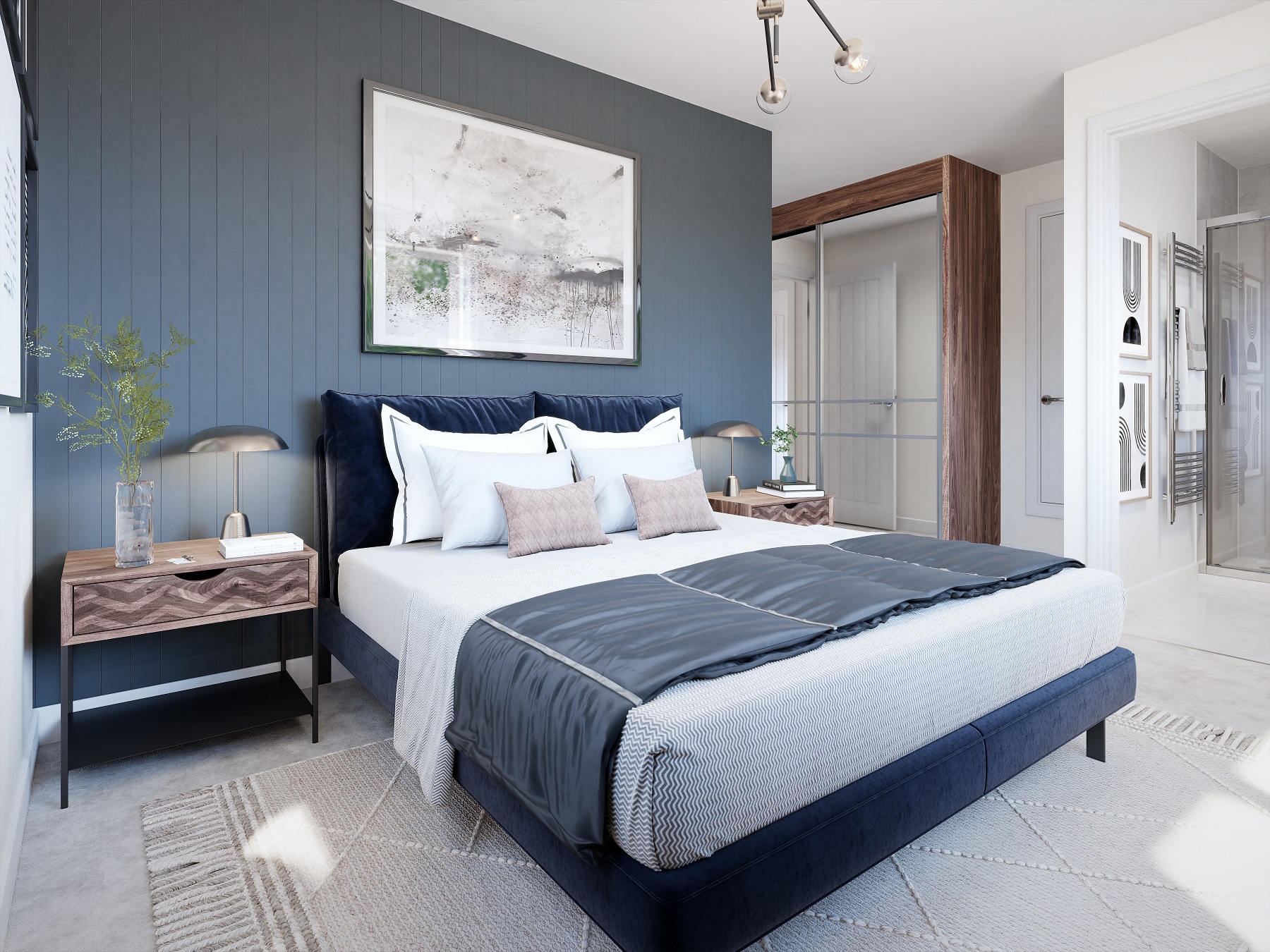 Featuring built in wardrobes & an en suite shower room