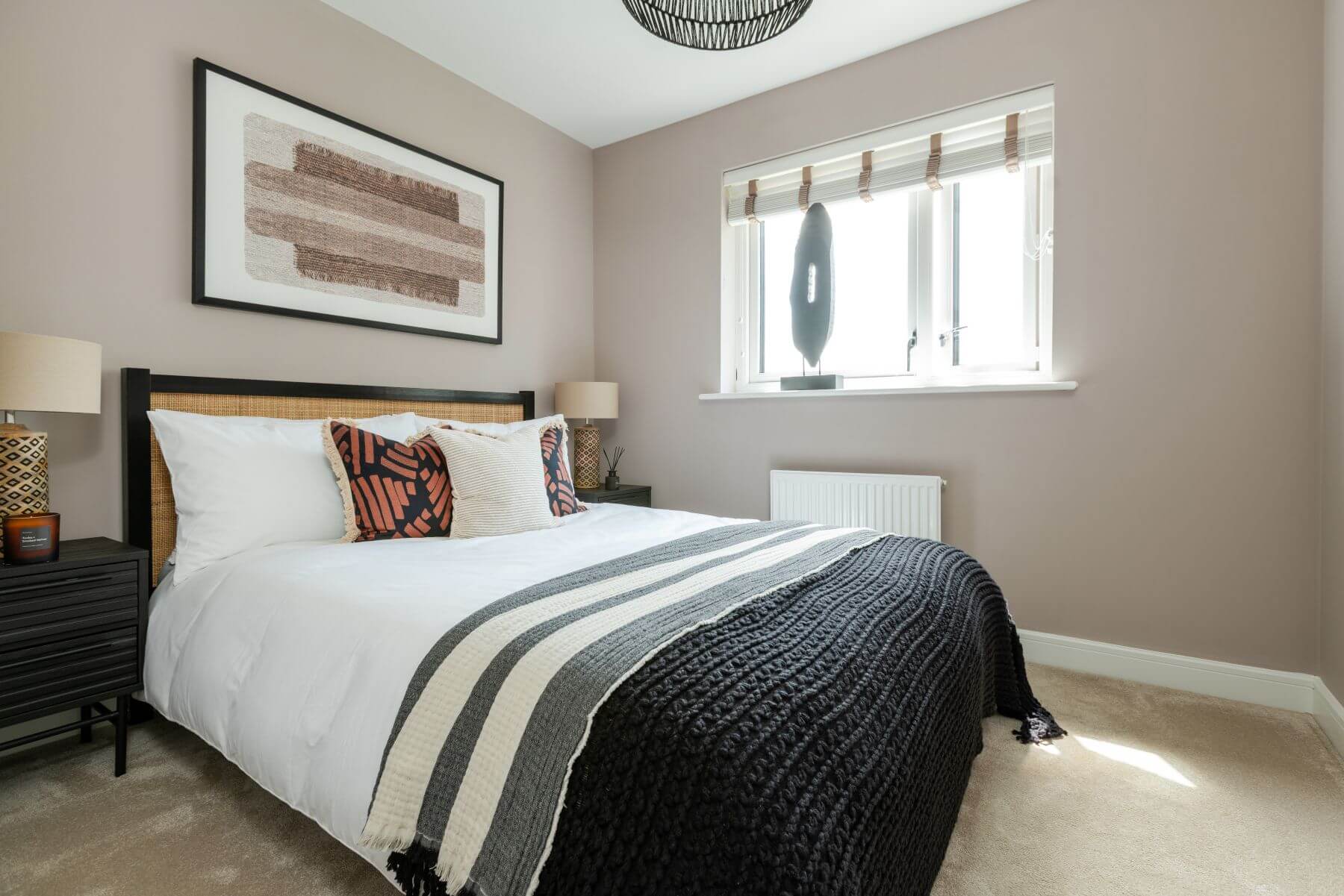 The second bedroom is also a double sized room