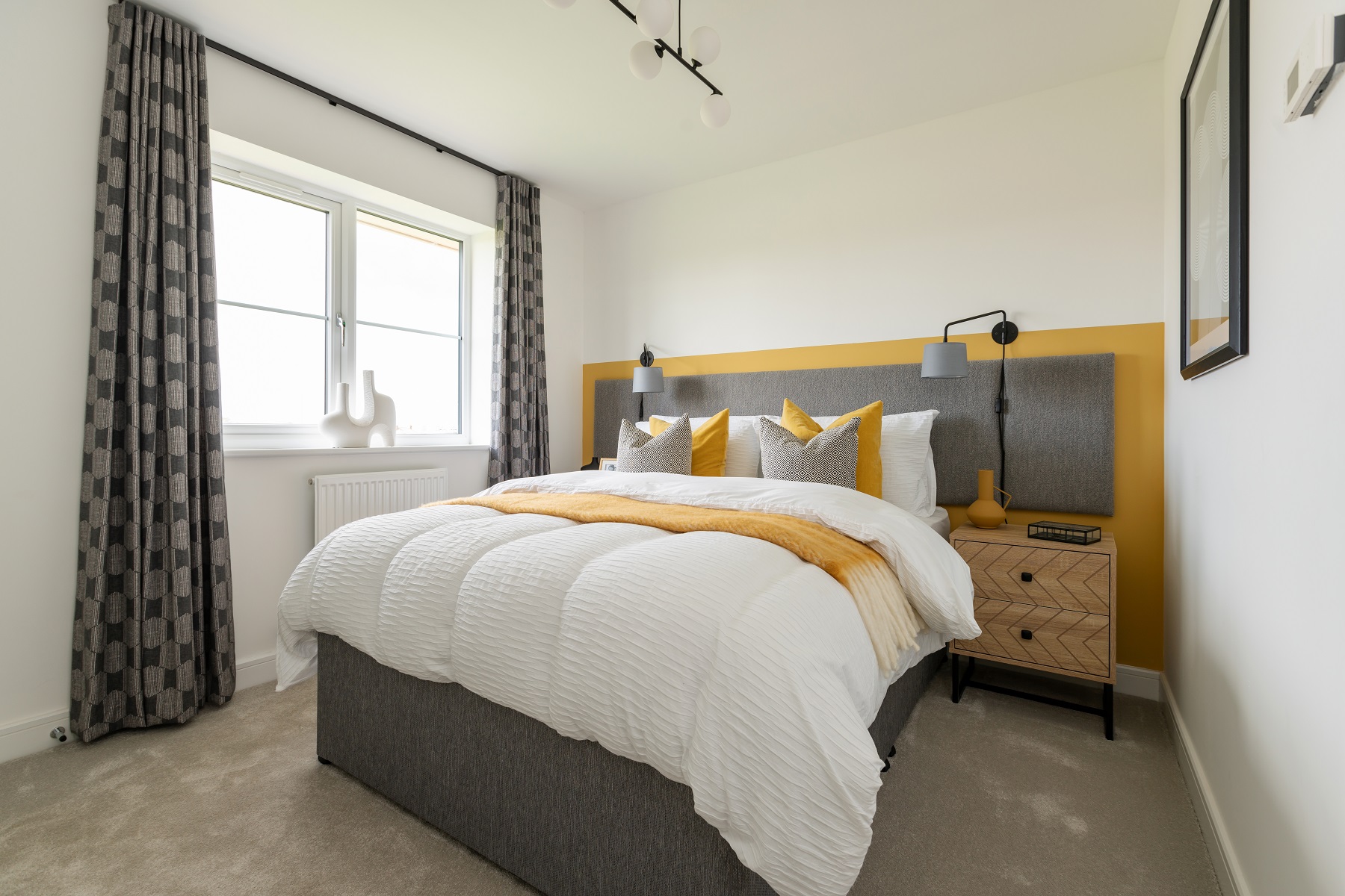 The main bedroom is an ideal space to make your own