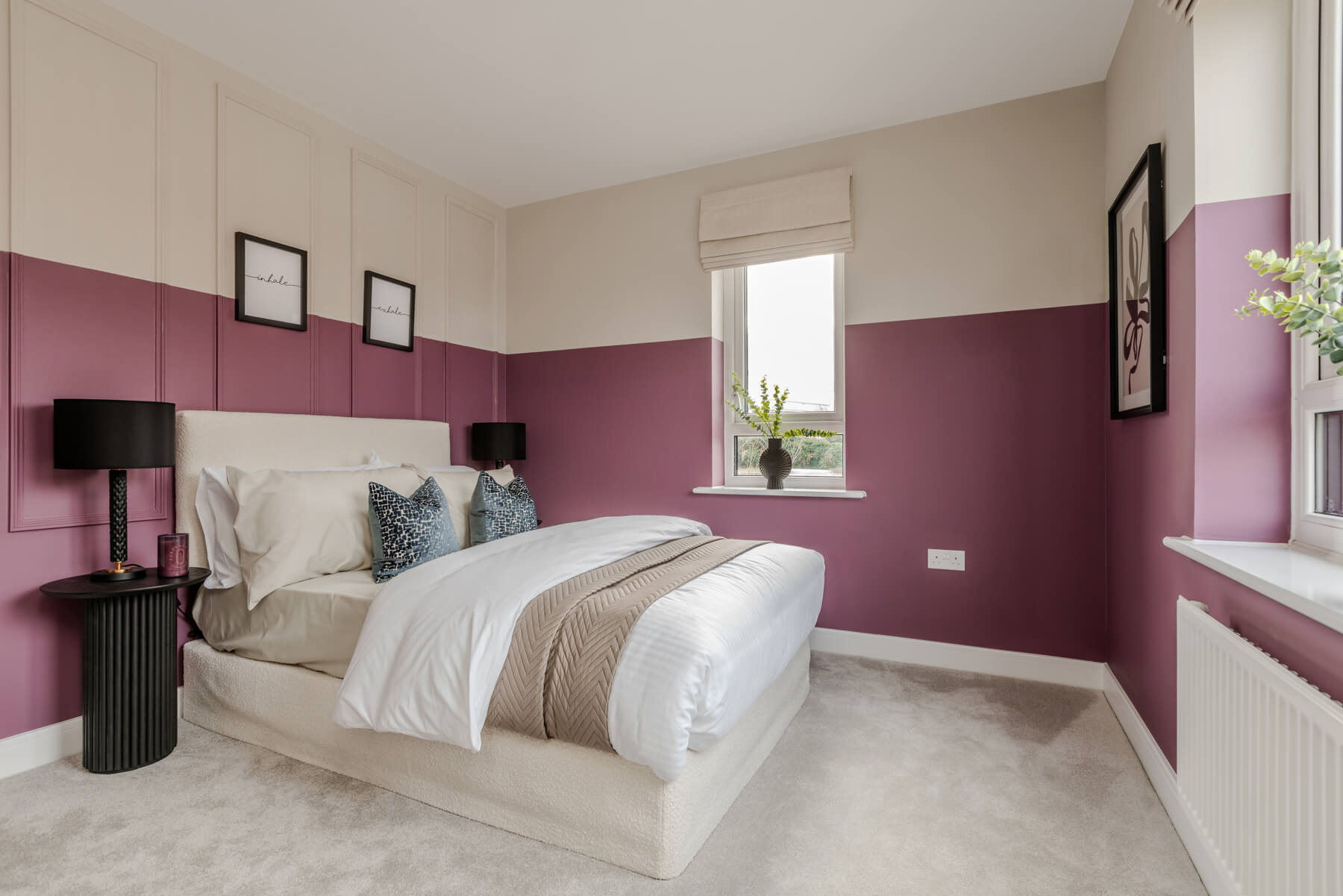 The second spacious double bedroom