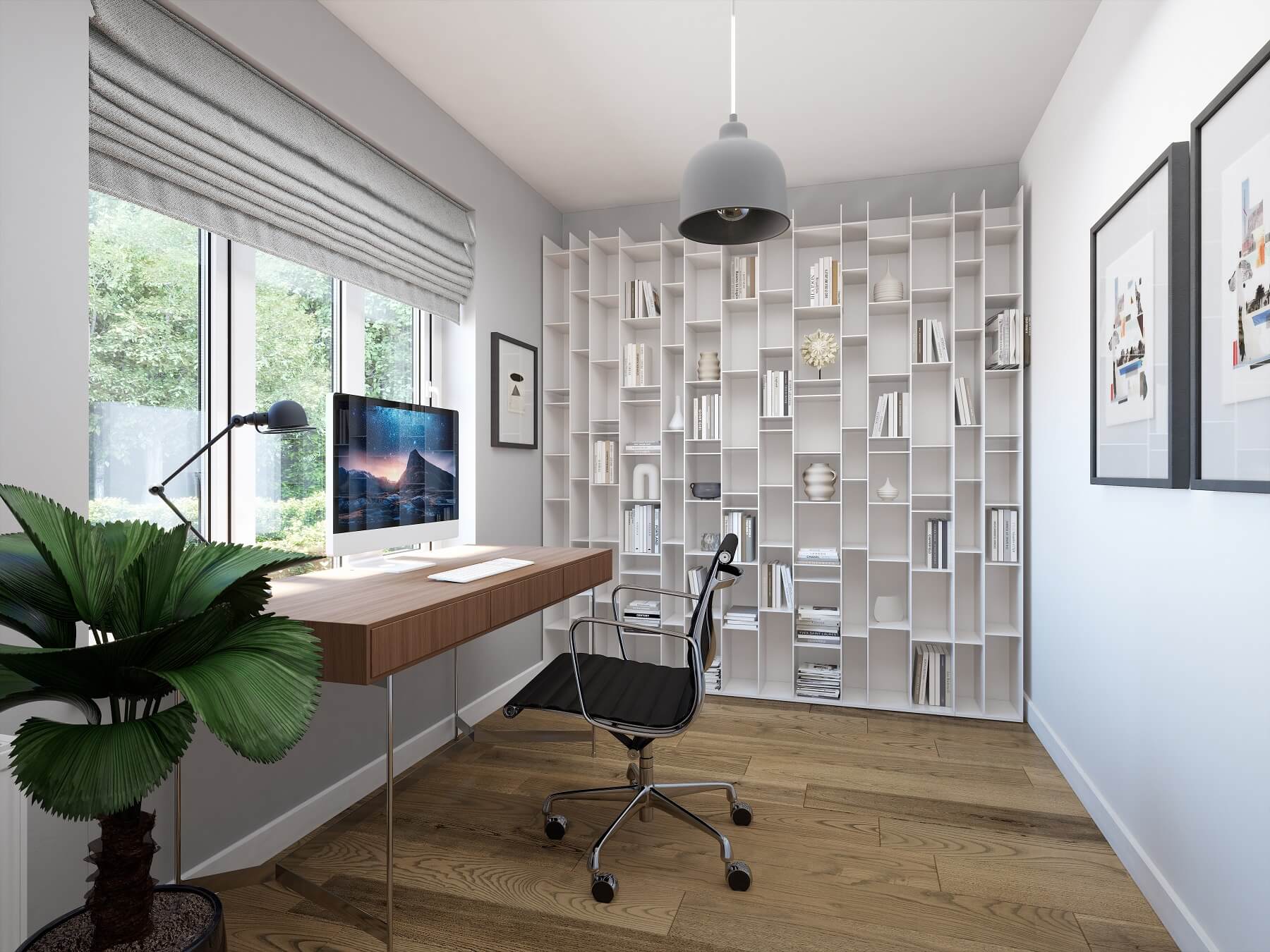 The study is perfect for working from home