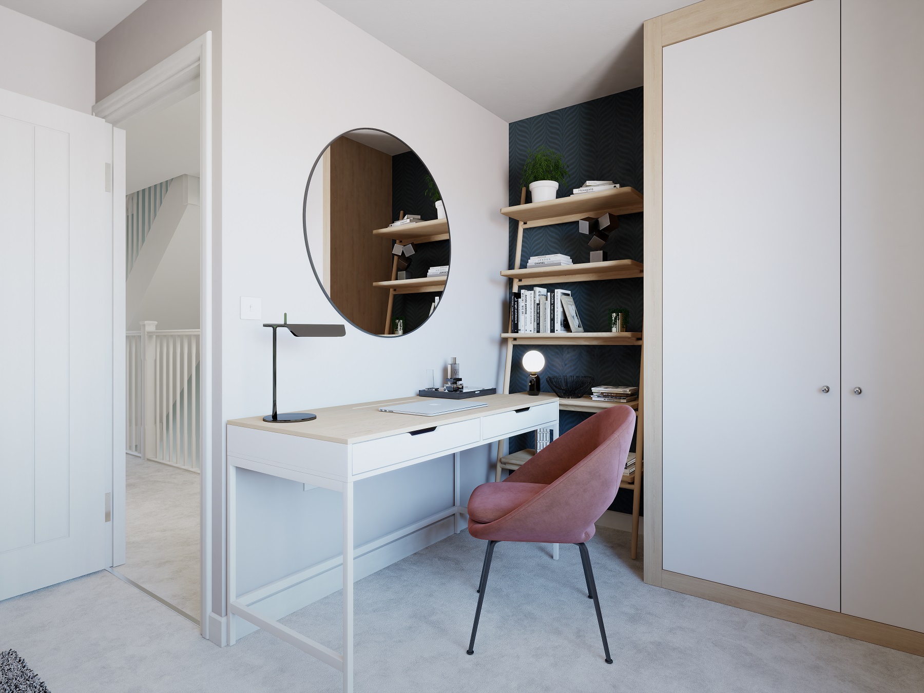 Featuring room for a home study area