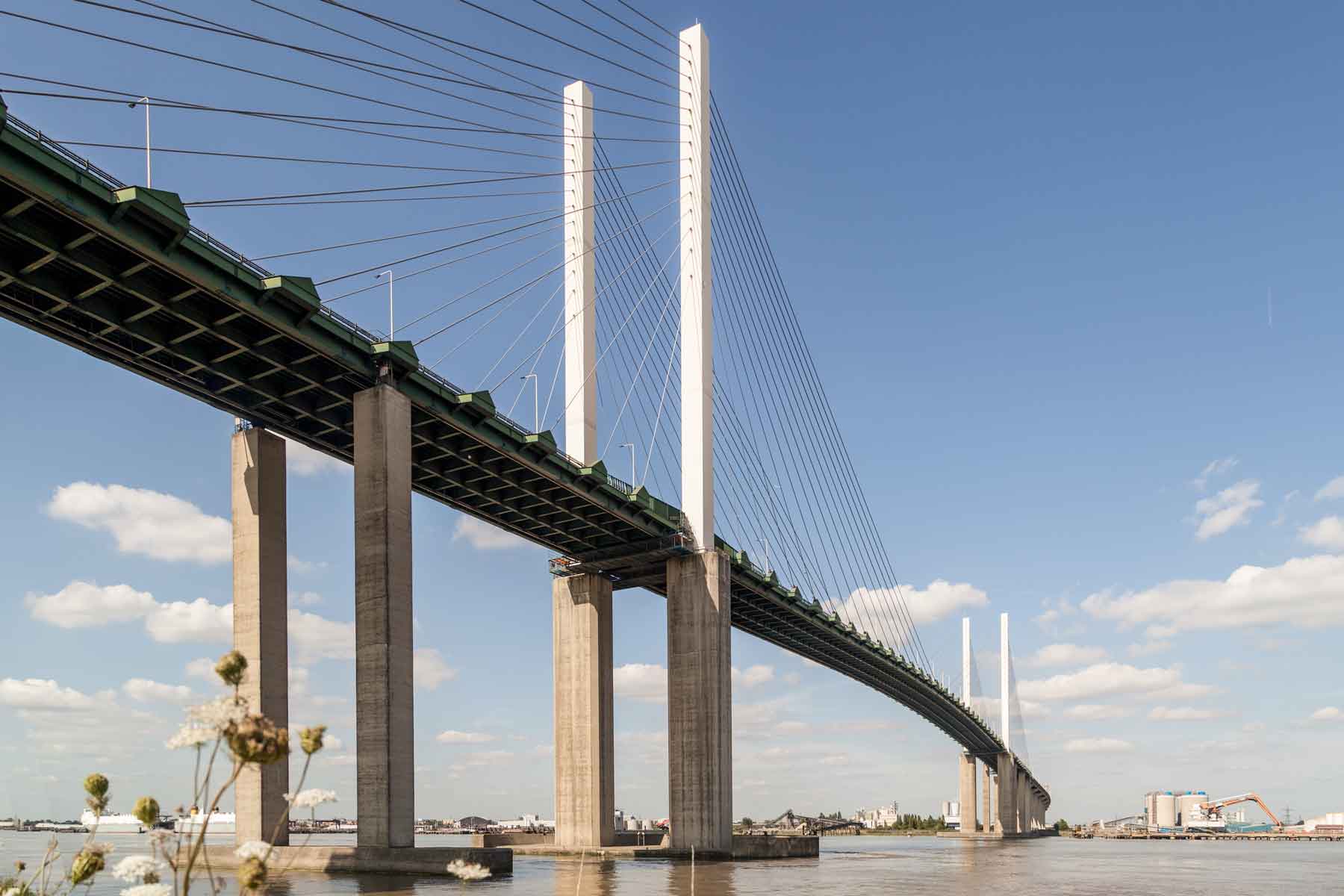 The development is located minutes away from the Dartford crossing