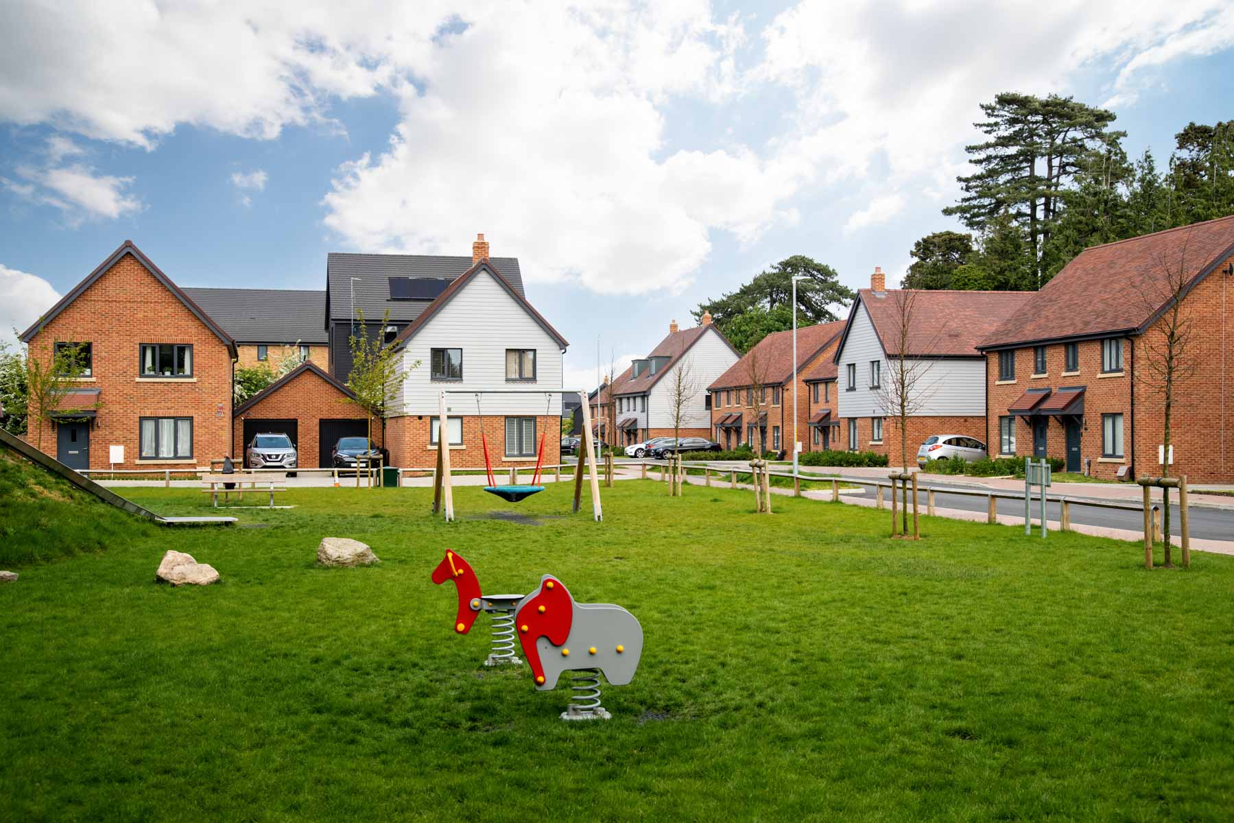 An on-site play area for local families to enjoy