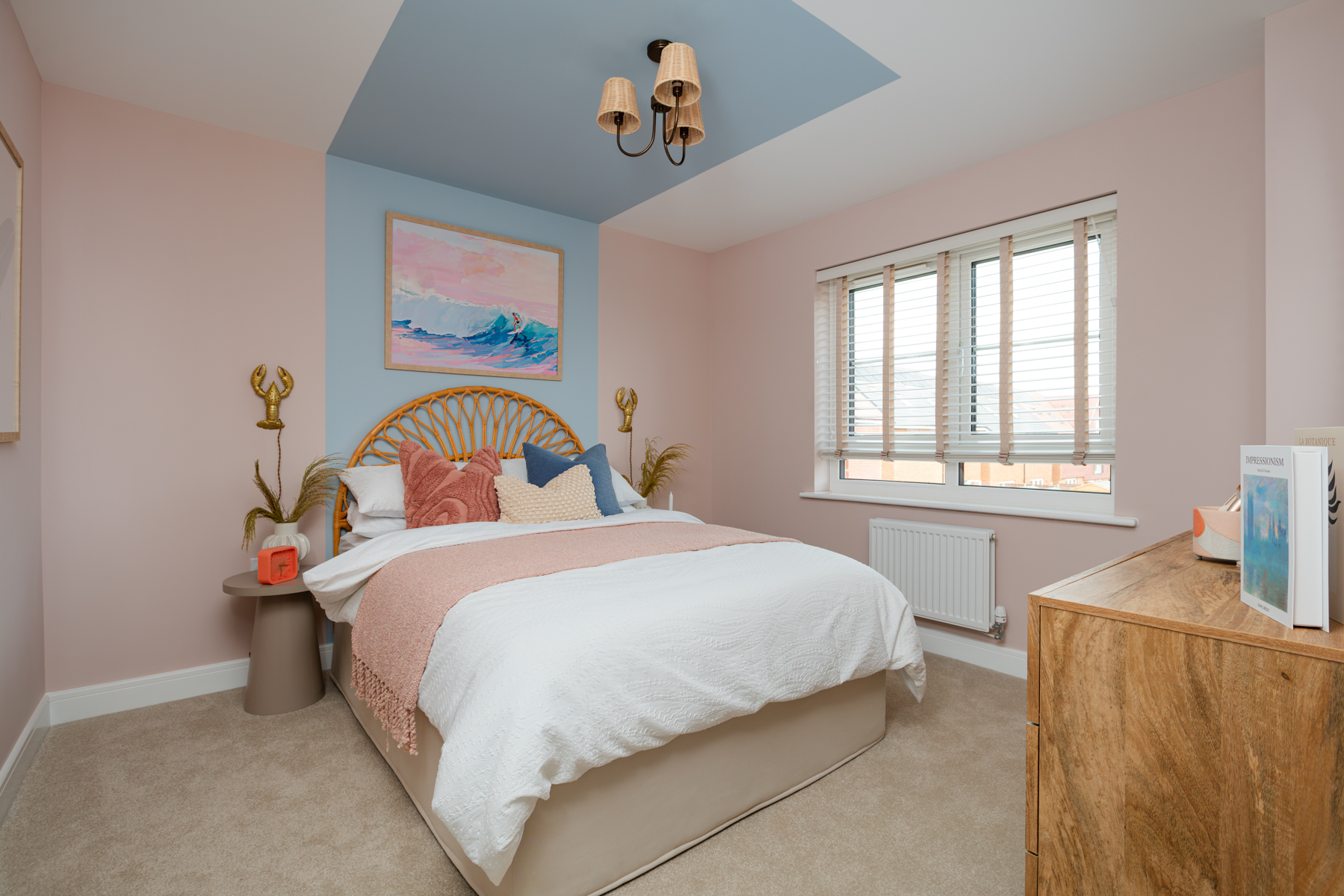 A second double bedroom