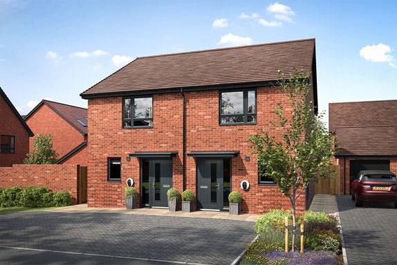 2 bedroom semi-detached