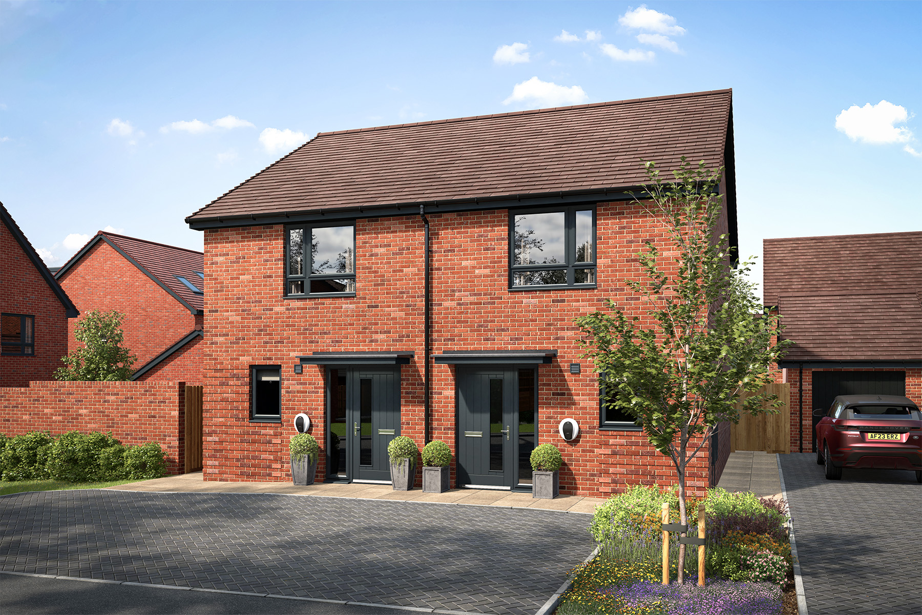 An artists impression of The Beaford