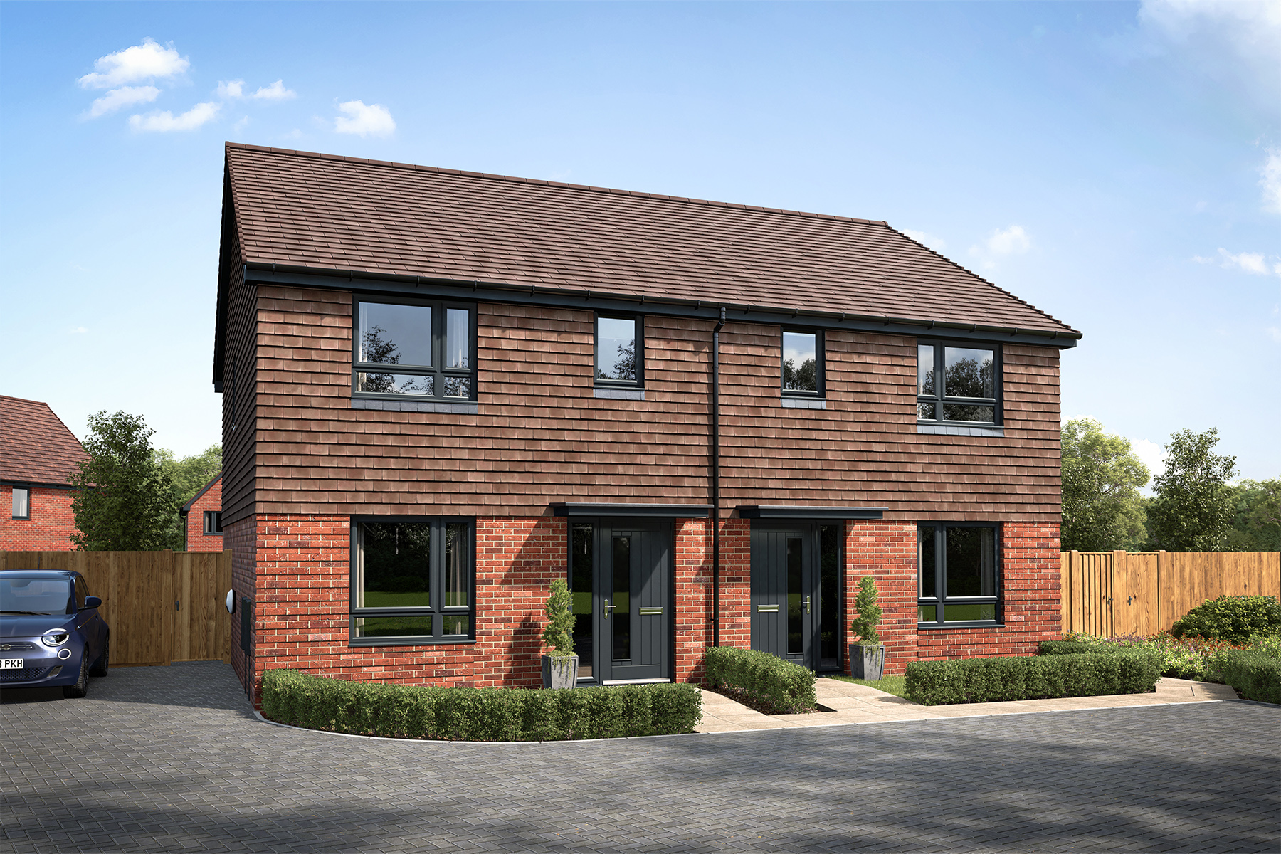 An artists impression of The Eynesford