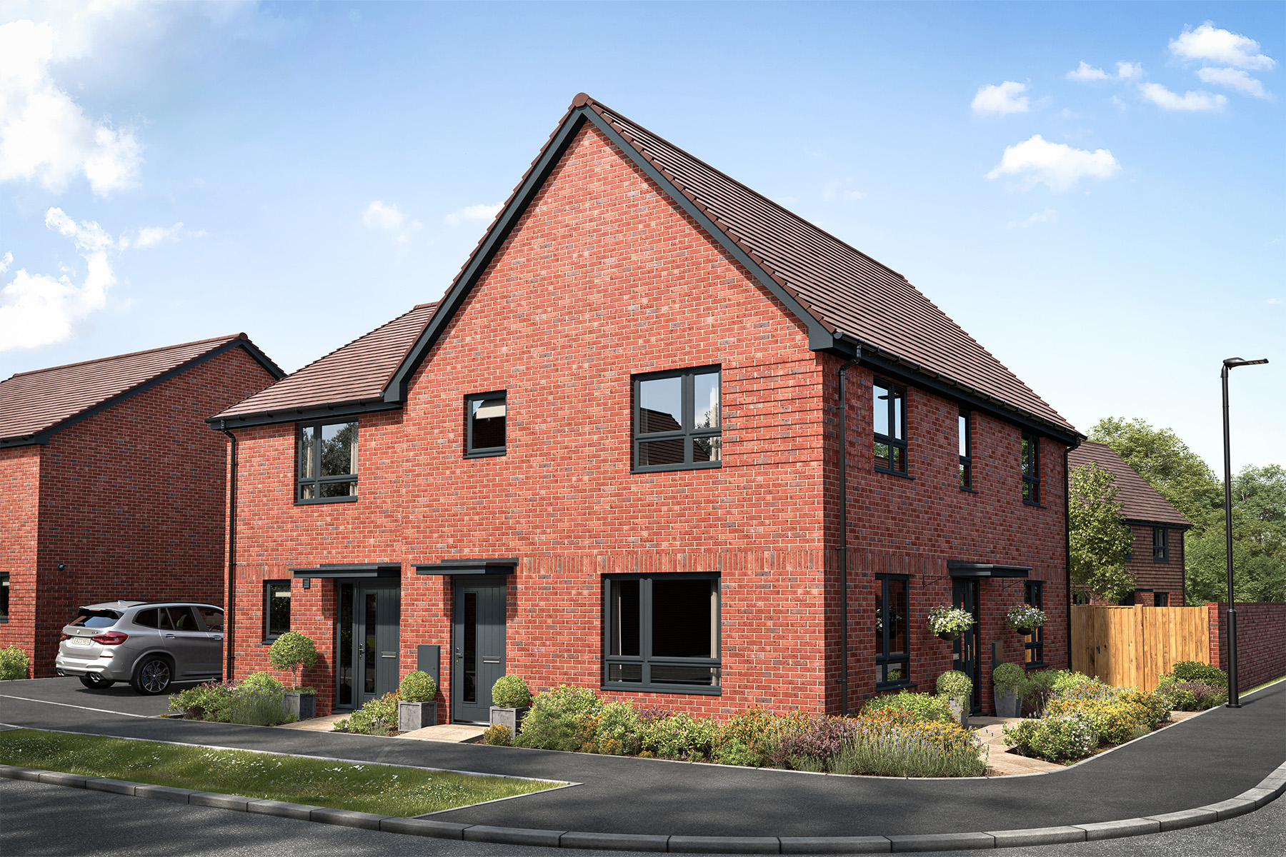 An artists impression of a Maisonette