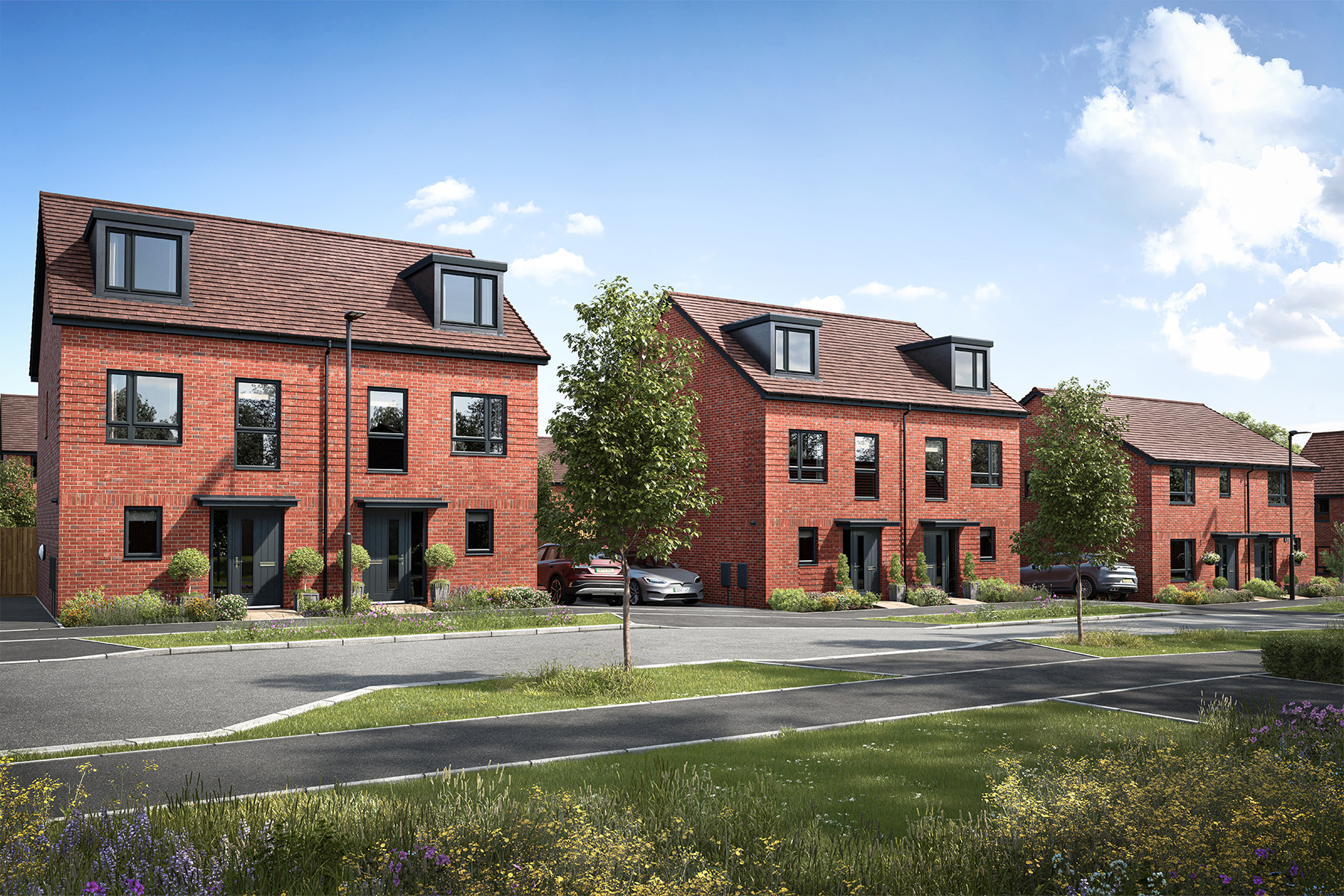  A new development of energy-efficient 2, 3 and 4 bedroom homes