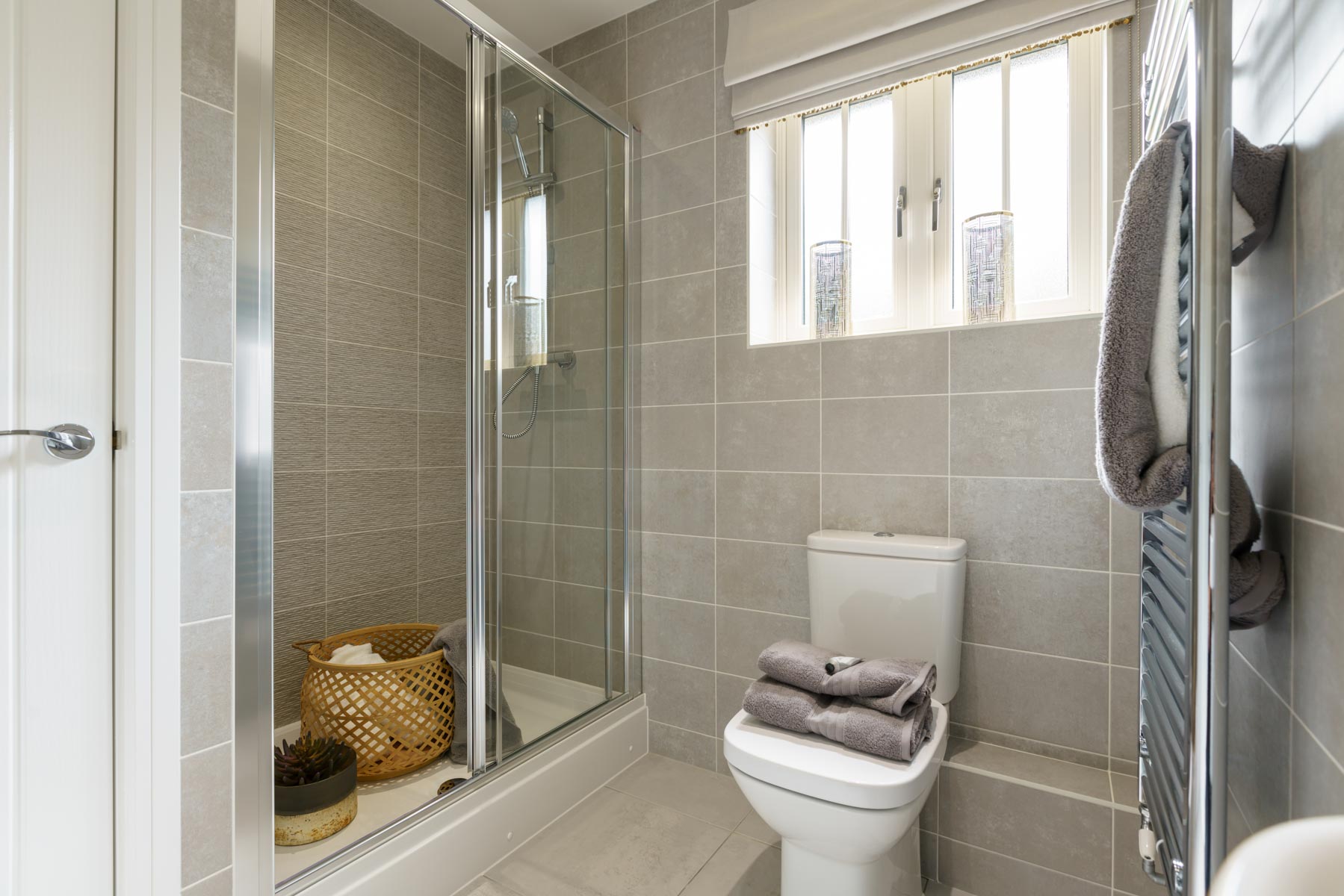 An en suite shower room, for that added luxury feel