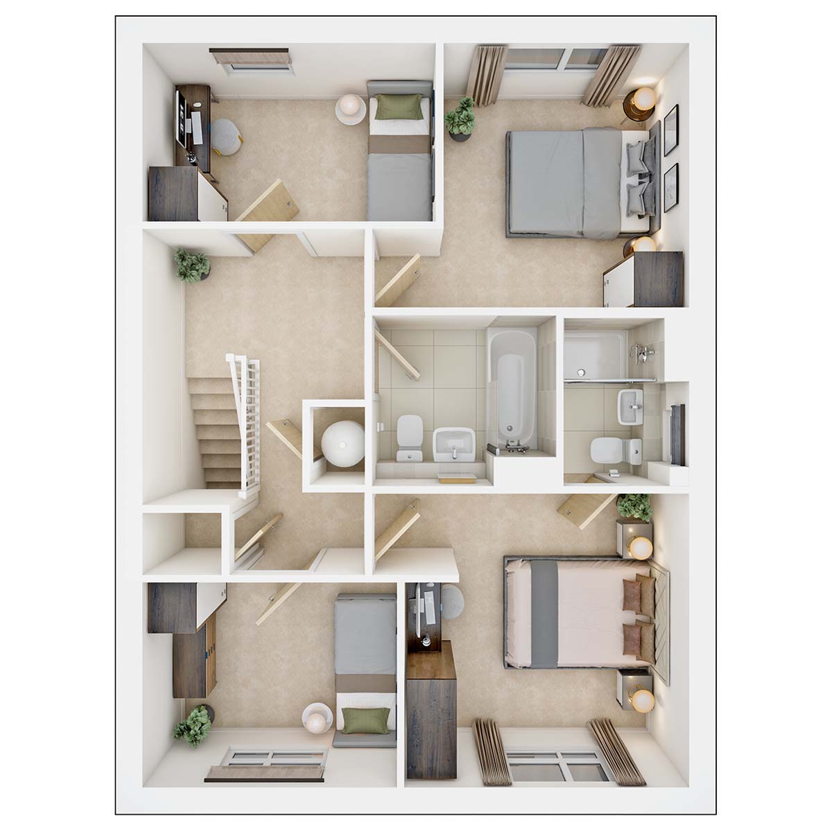 The Bittesford first floor plan