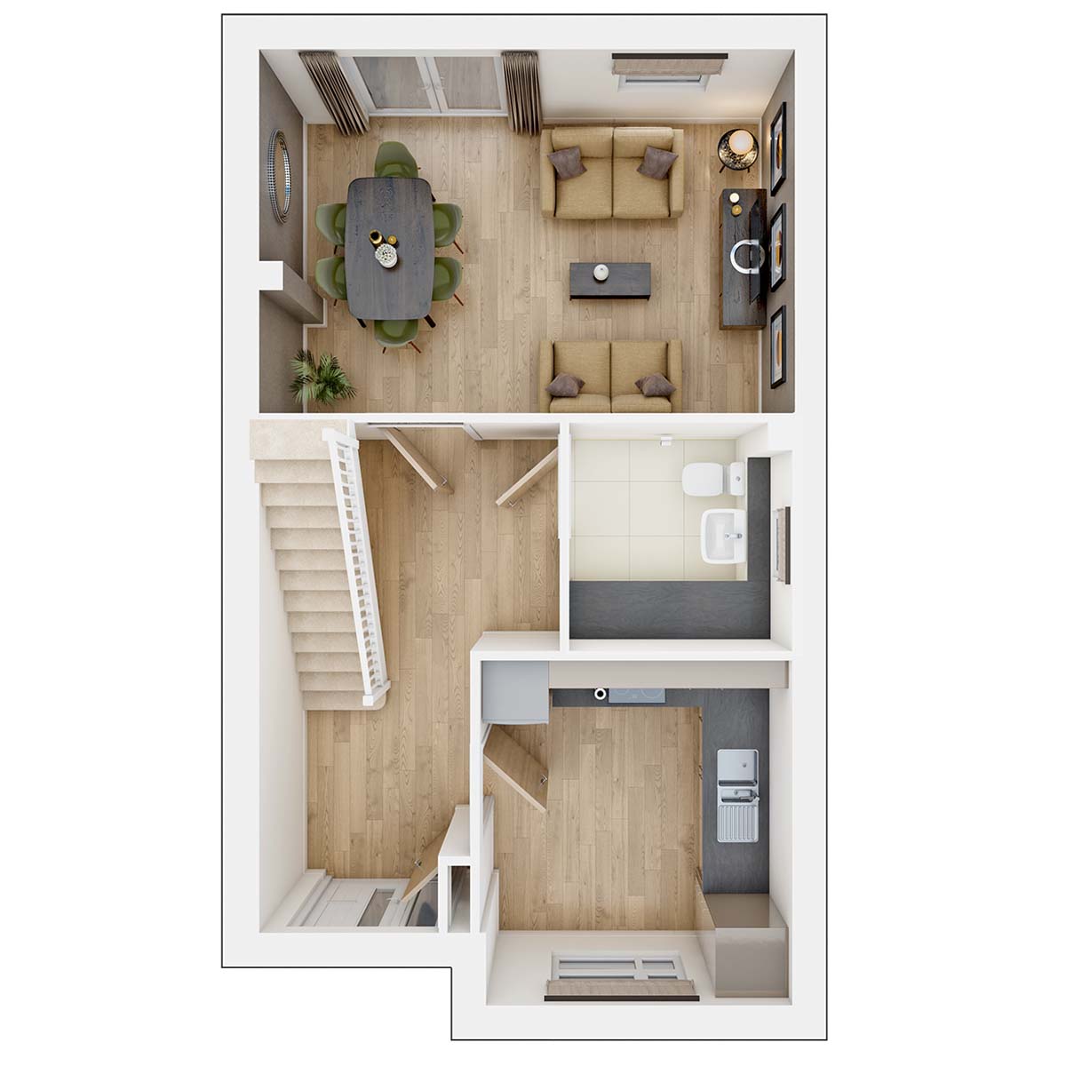The Trelton ground floor plan