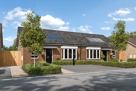 2 bedroom semi-detached