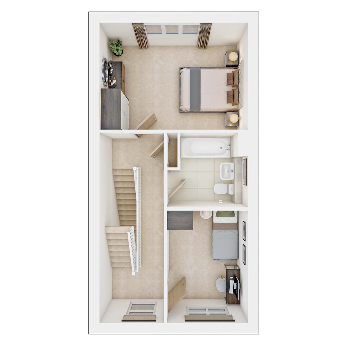 The Harrton first floor plan