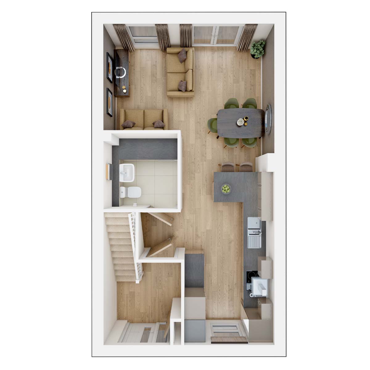 The Owlton ground floor plan