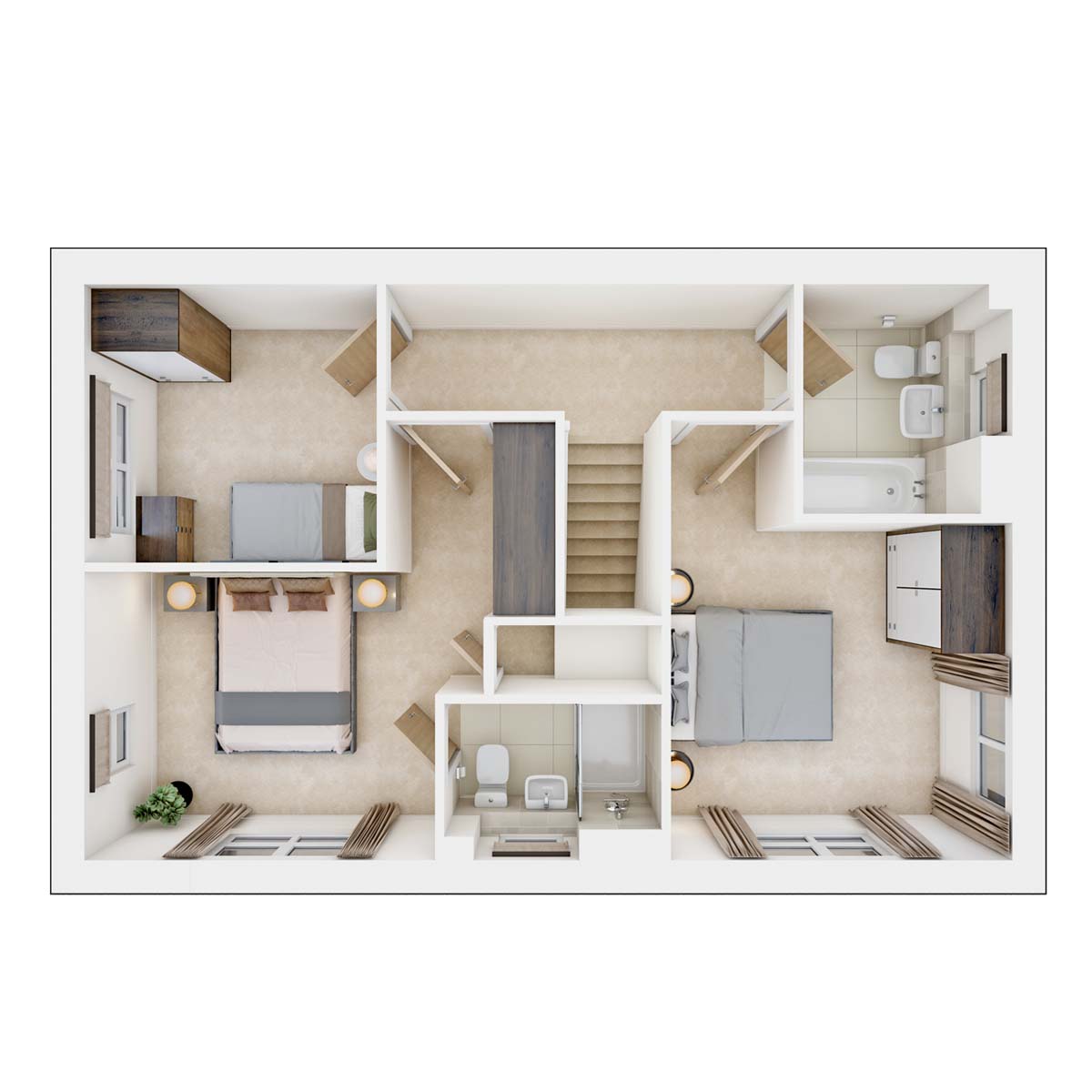 The Aynesdale first floor plan