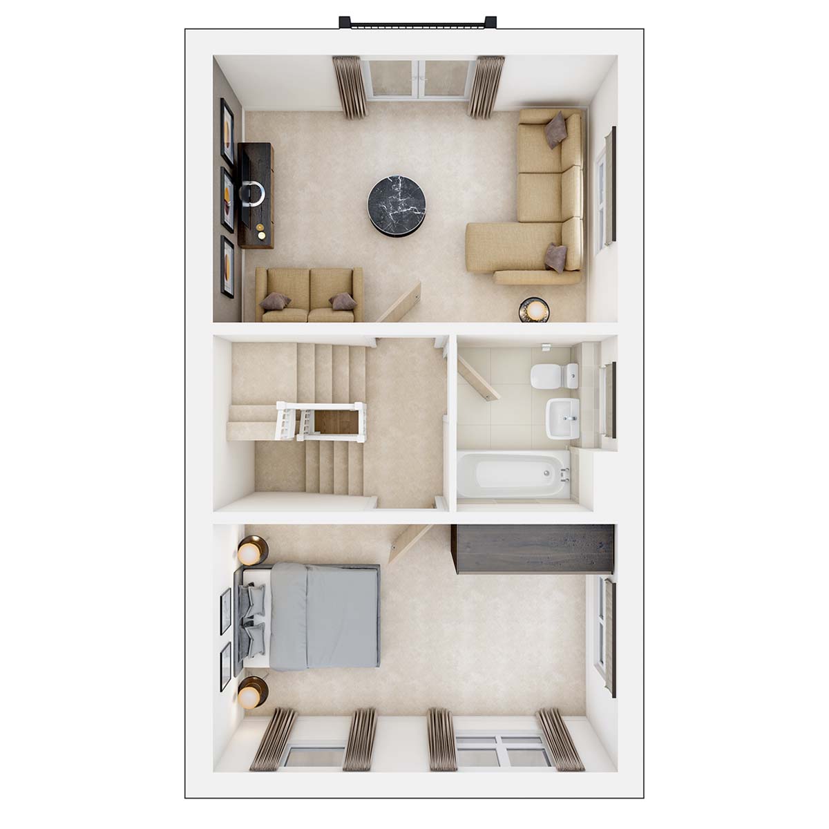 The Densdale first floor plan