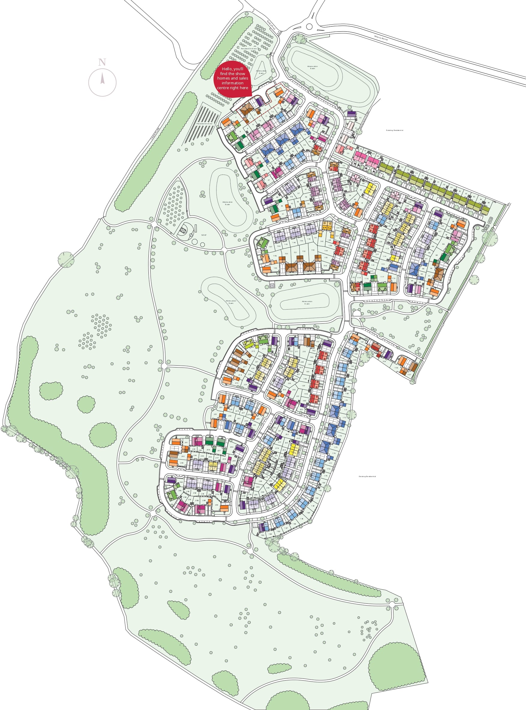 Ufton Court Site Plan