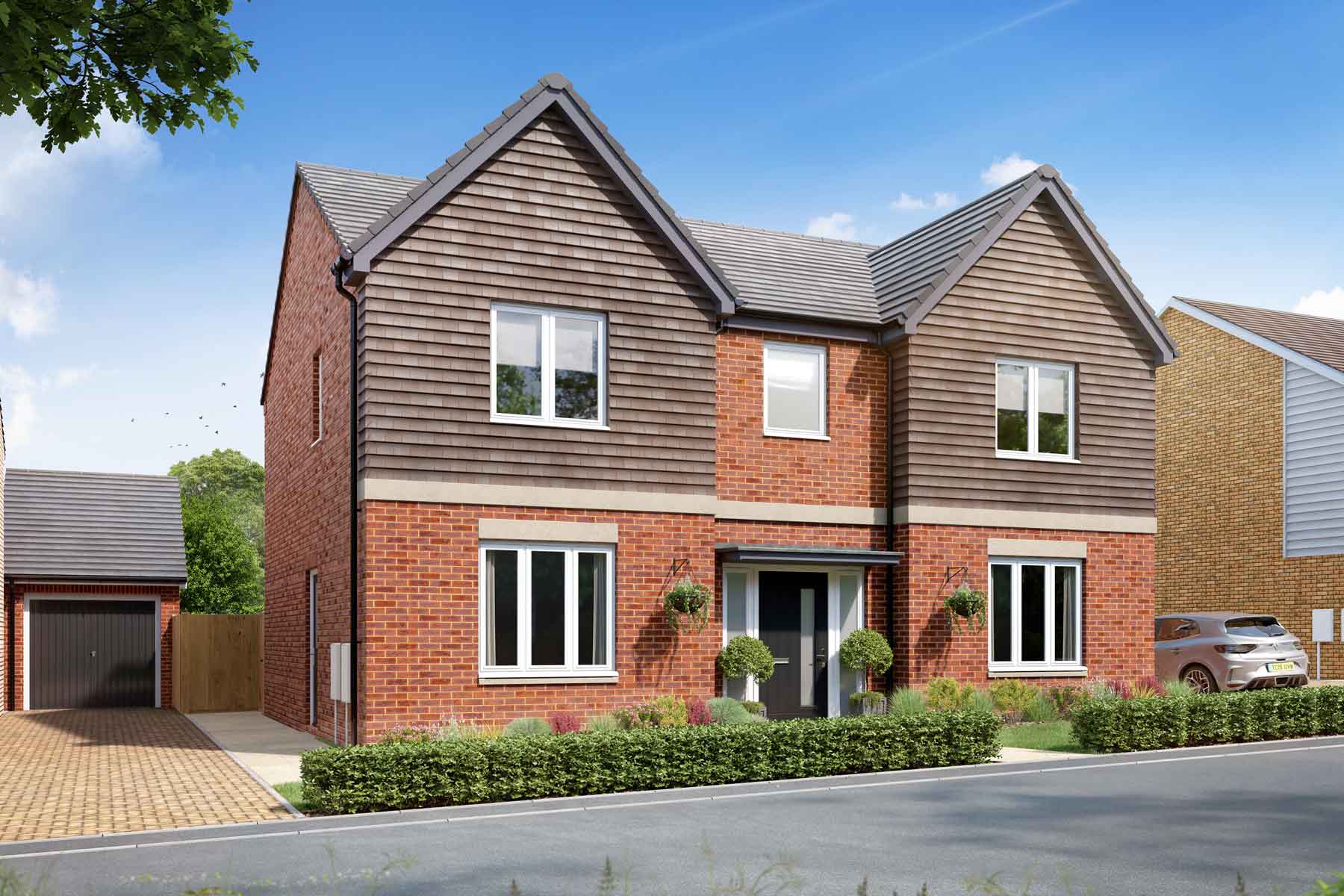 An artist's impression of the Thirlford house type 