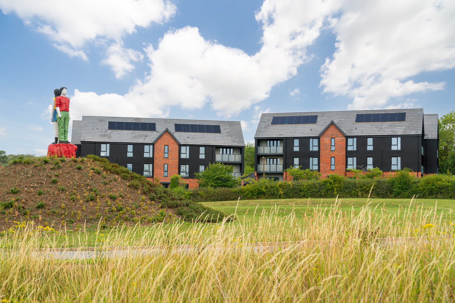 Contemporary apartments with varying views