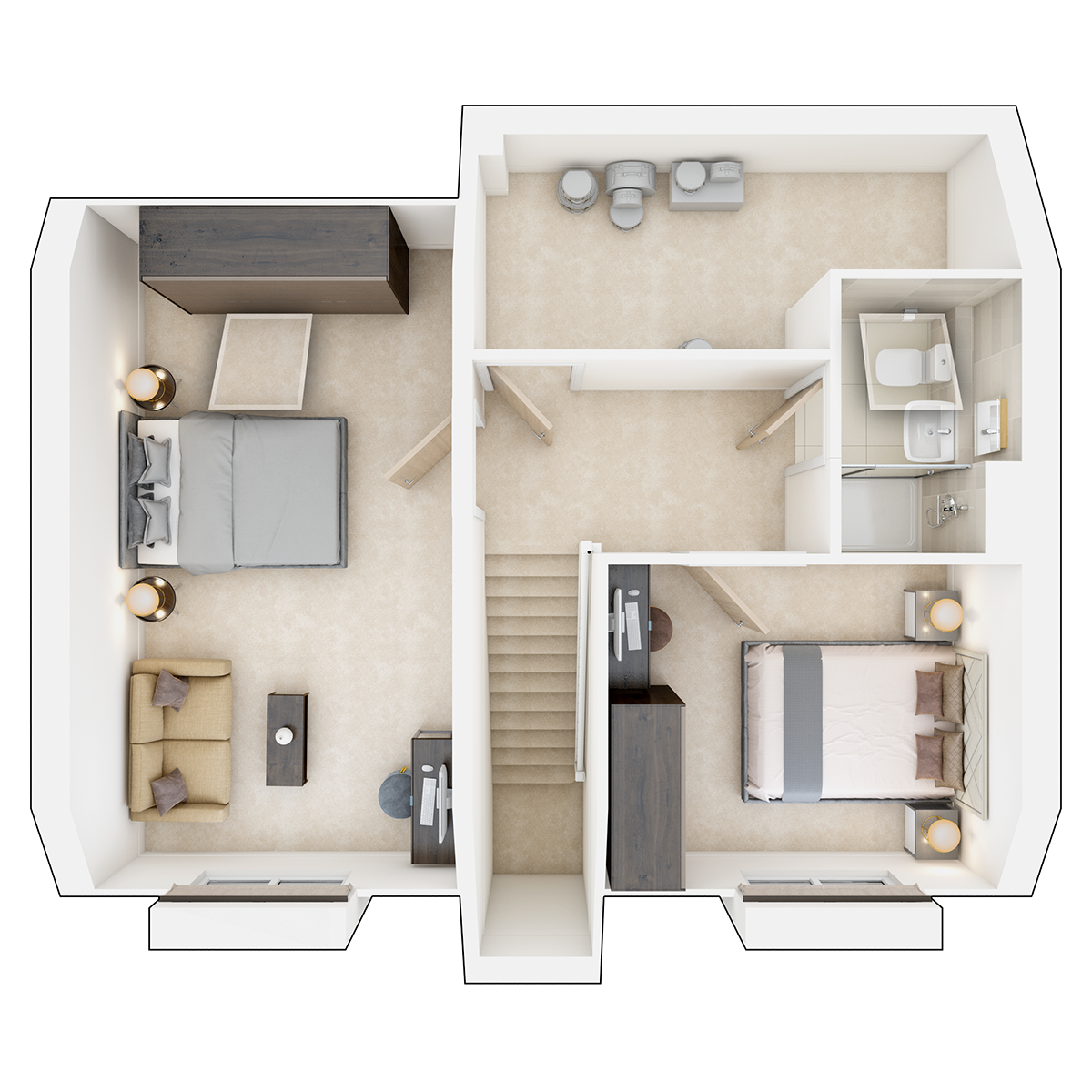 Bronze Park Aireton SF Floor Plan