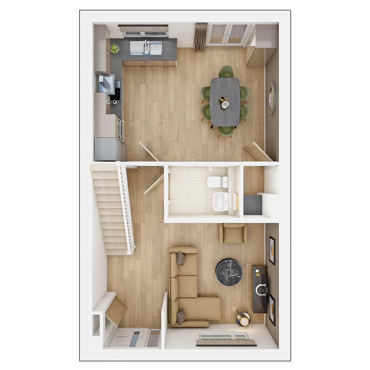 Bronze Park Eynsford GF Floor Plan