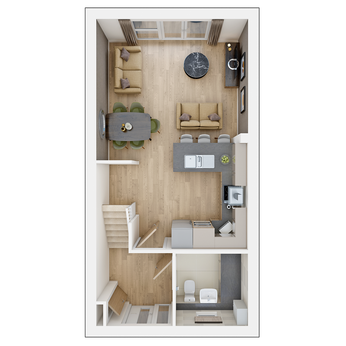 Bronze Park Harrton GF floor plan