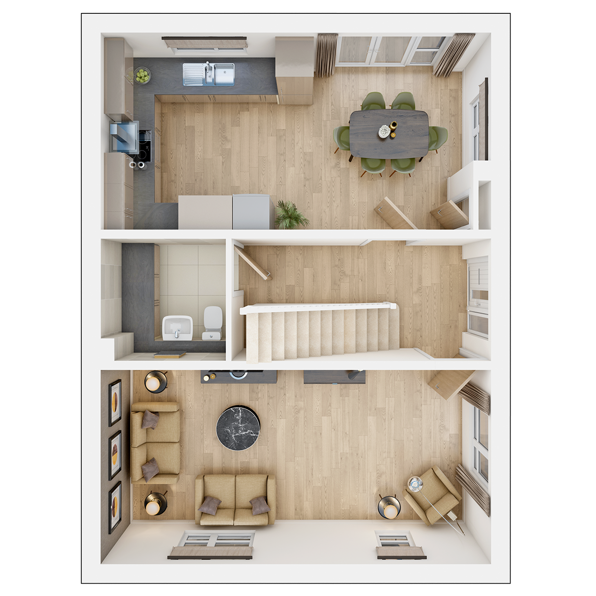 Plumdale ground floor plan