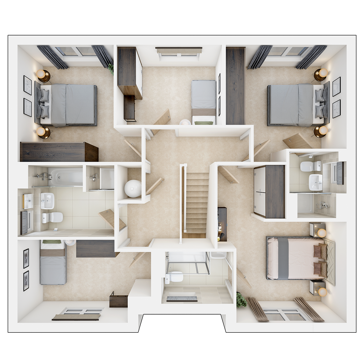 The Thirlford first floor plan