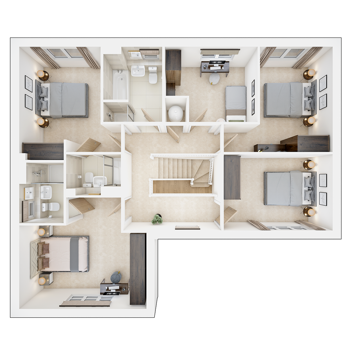 The Wadeford first floor plan