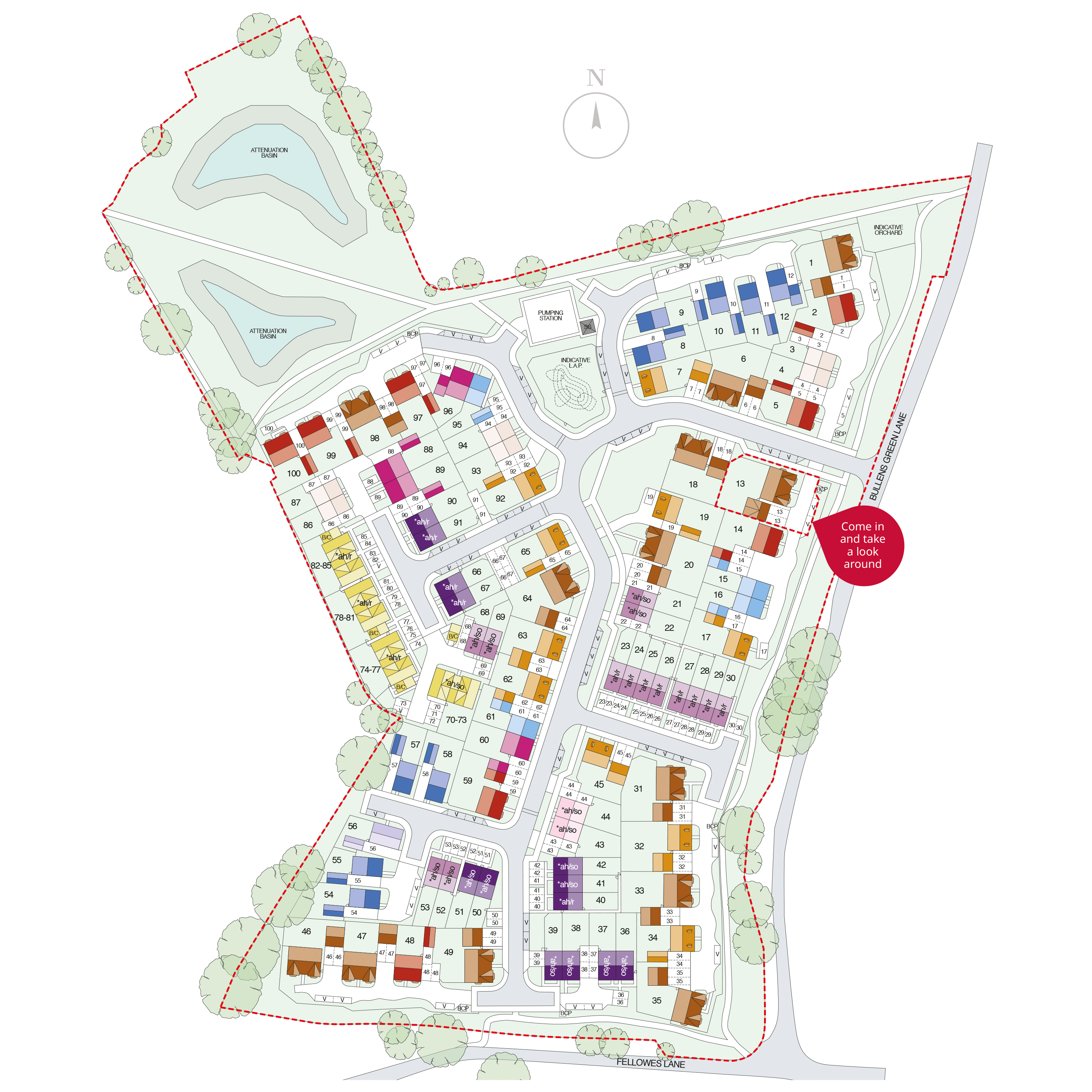 Colney Manor Site Plan