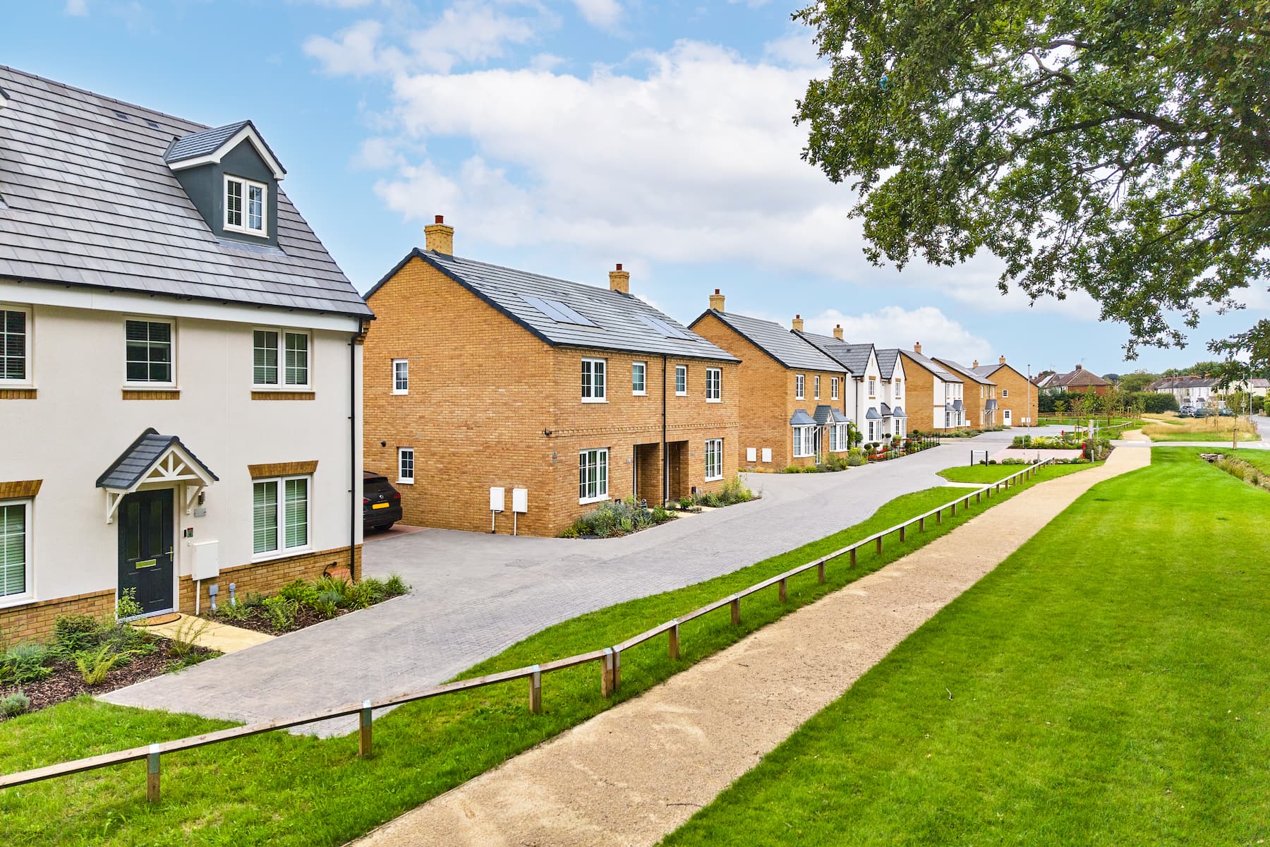 Located on a peaceful village lane