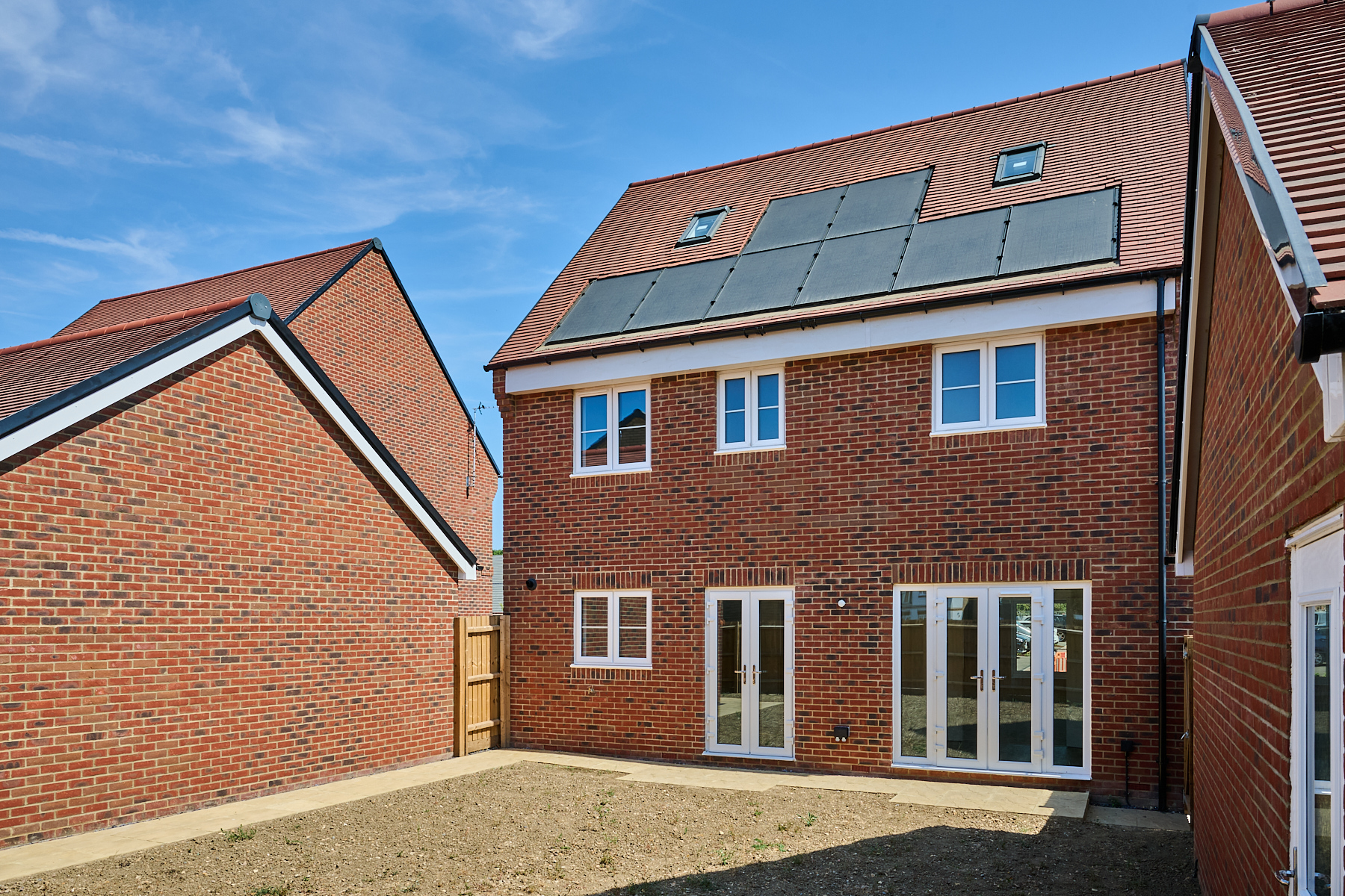 Plot 62 has a sunny west facing garden