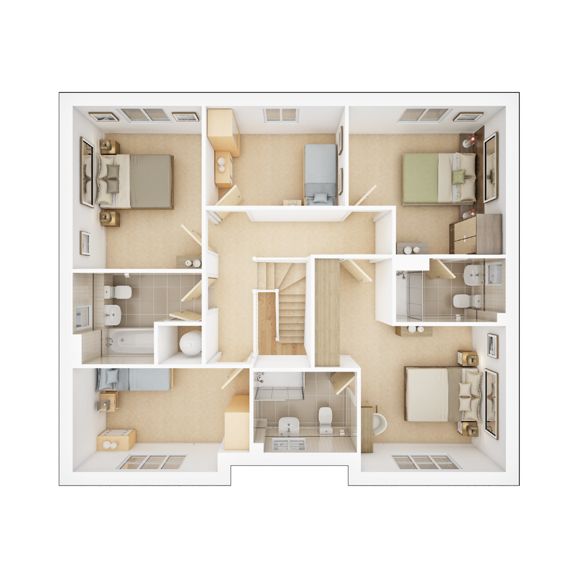 Wayford House Type First Floor