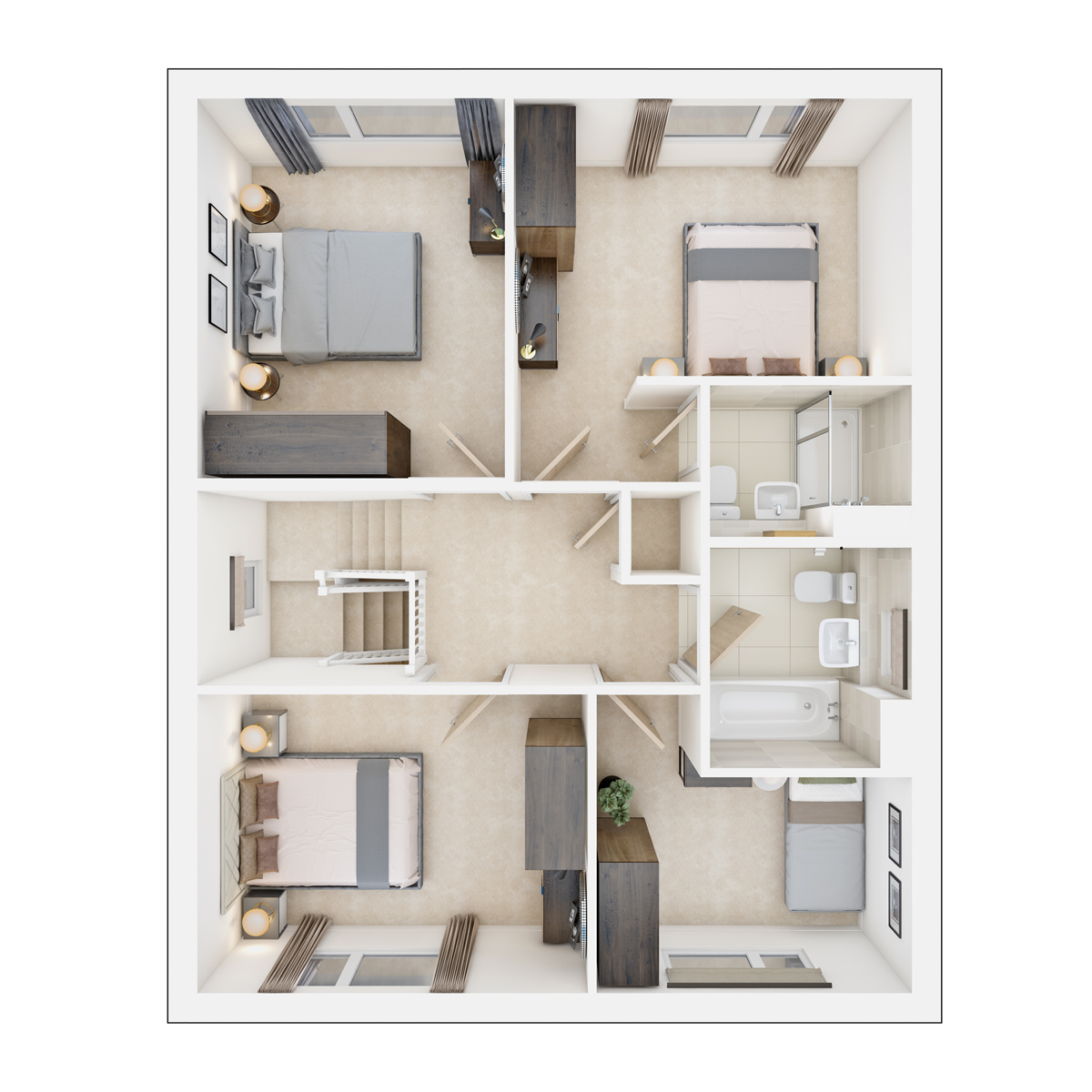 The Henford floor plan