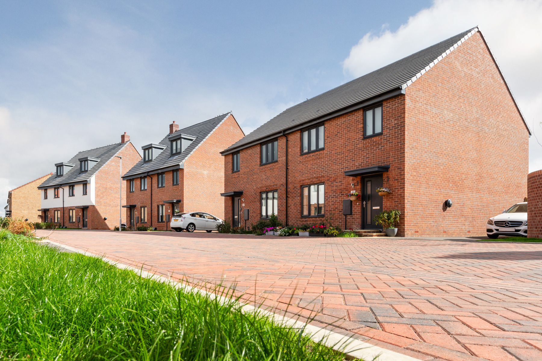 with a range of house types for first time buyers