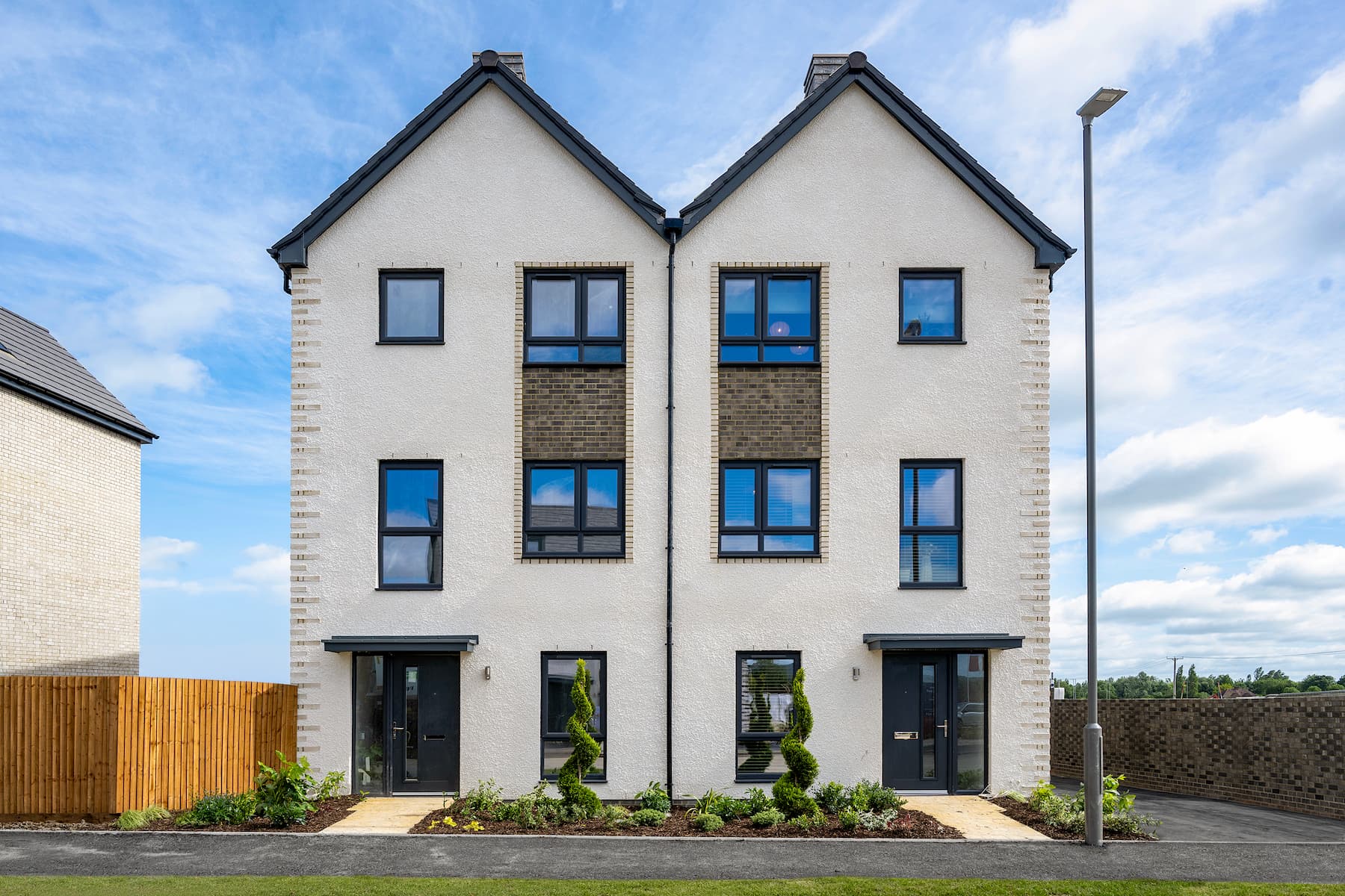 Stylish townhouses for growing families