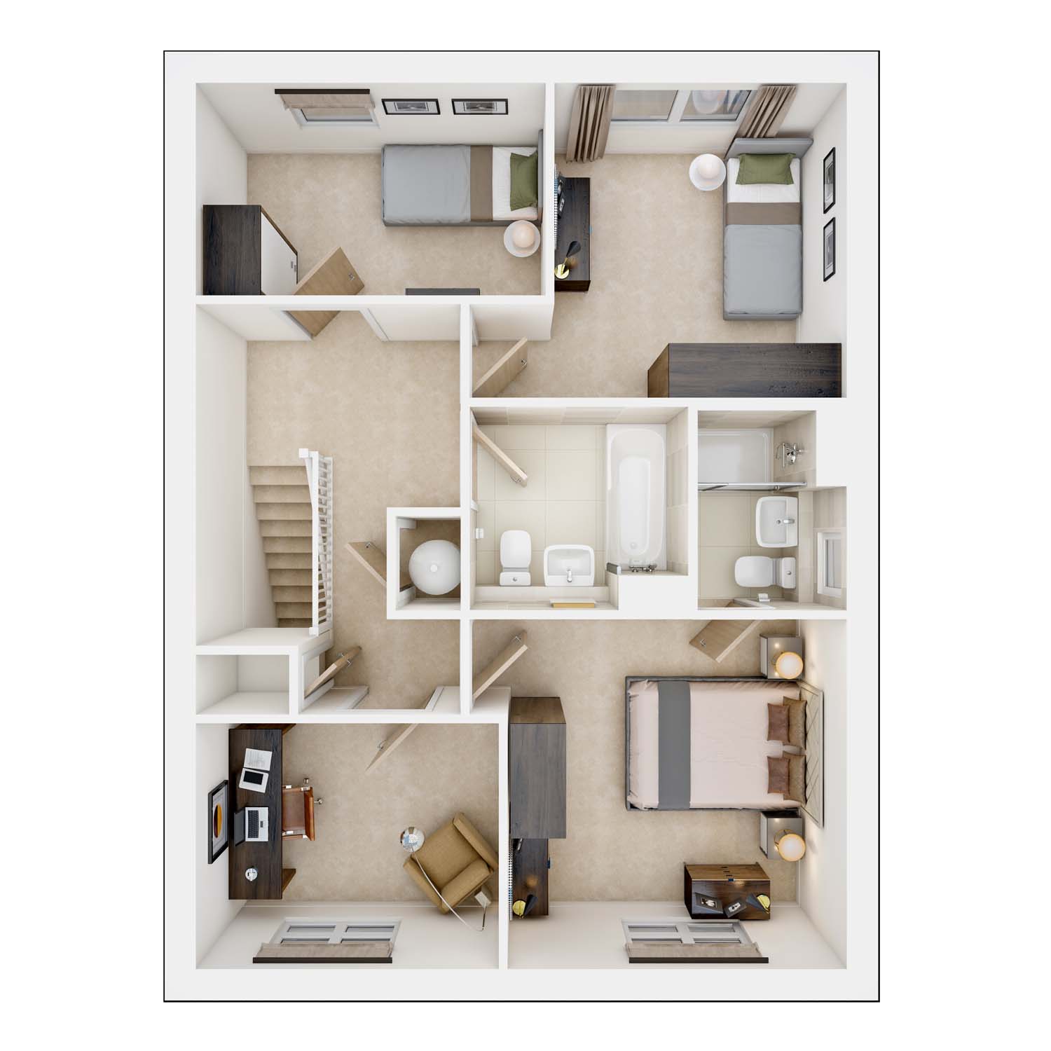 The Colford floor plan