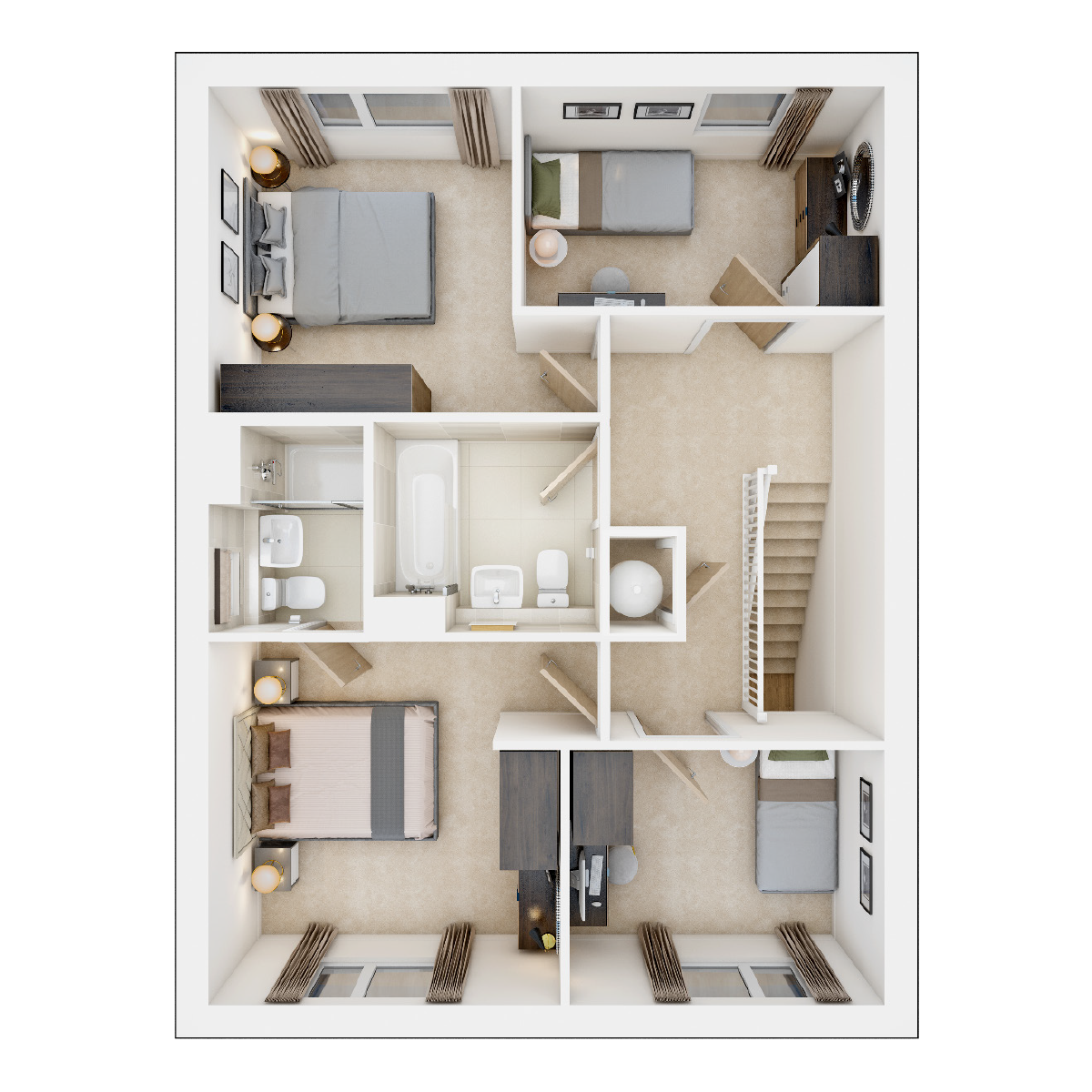 The Colford Floor Plan