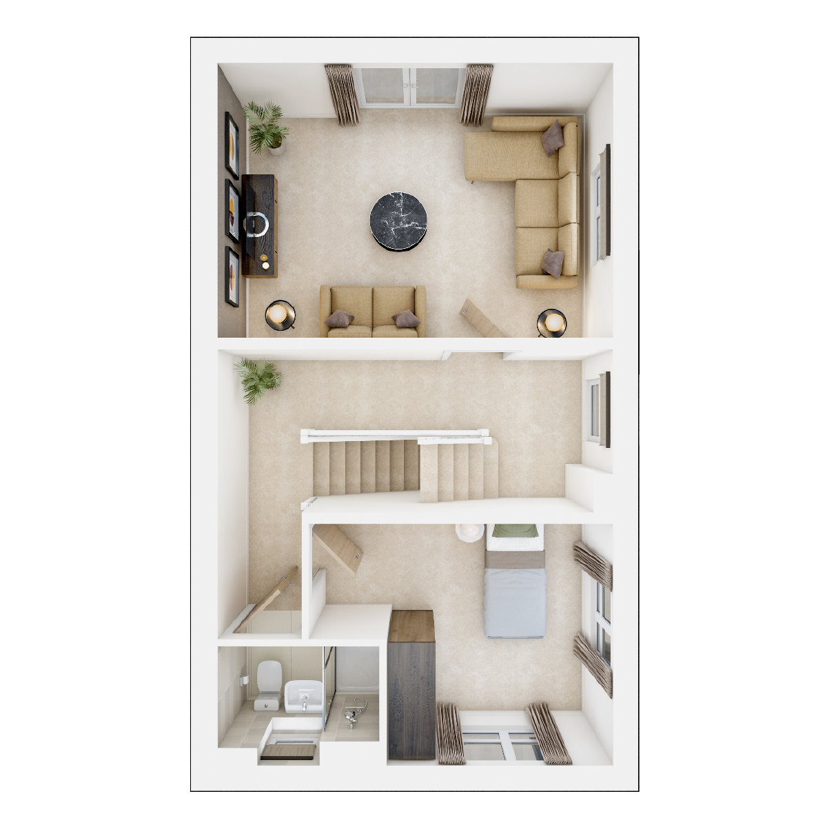 The Threldale floor plan