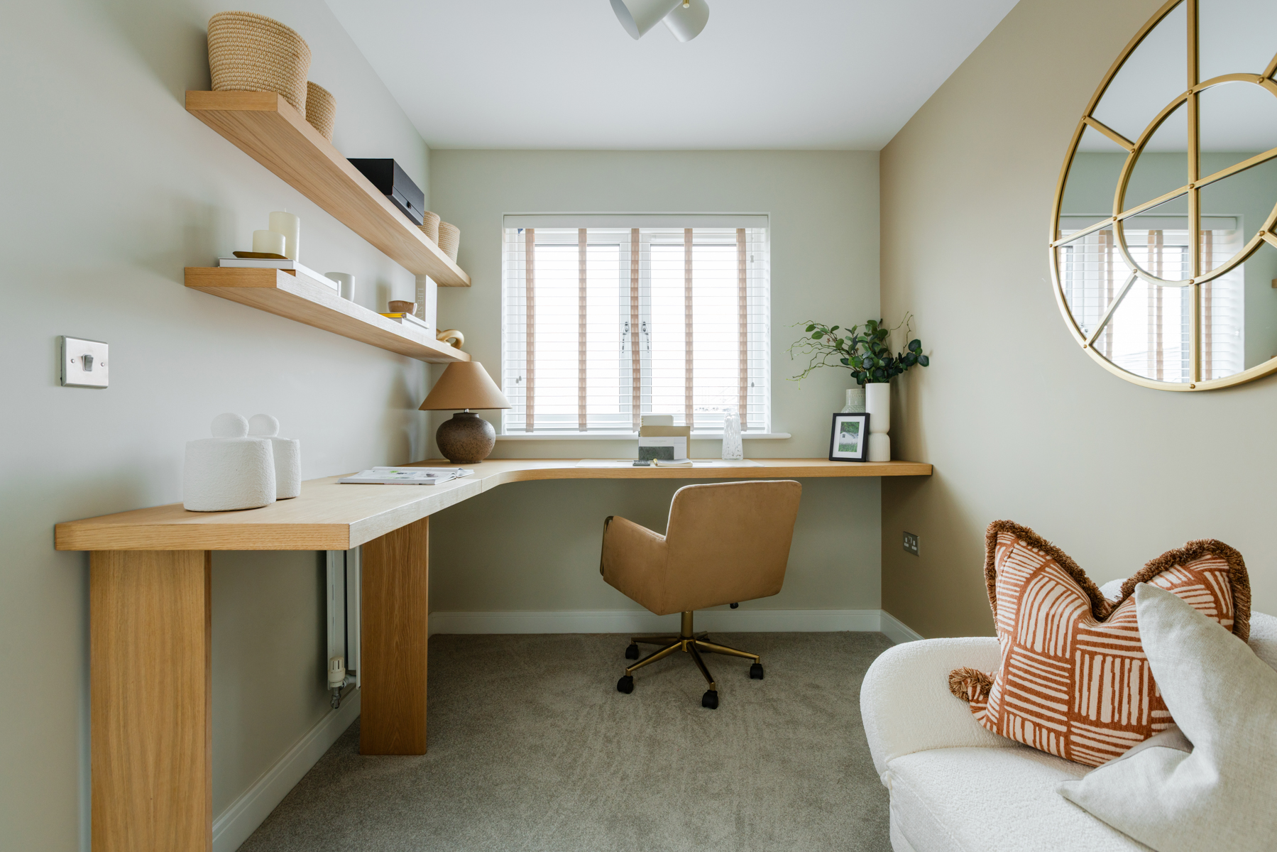 Bedroom 5 could be another office space