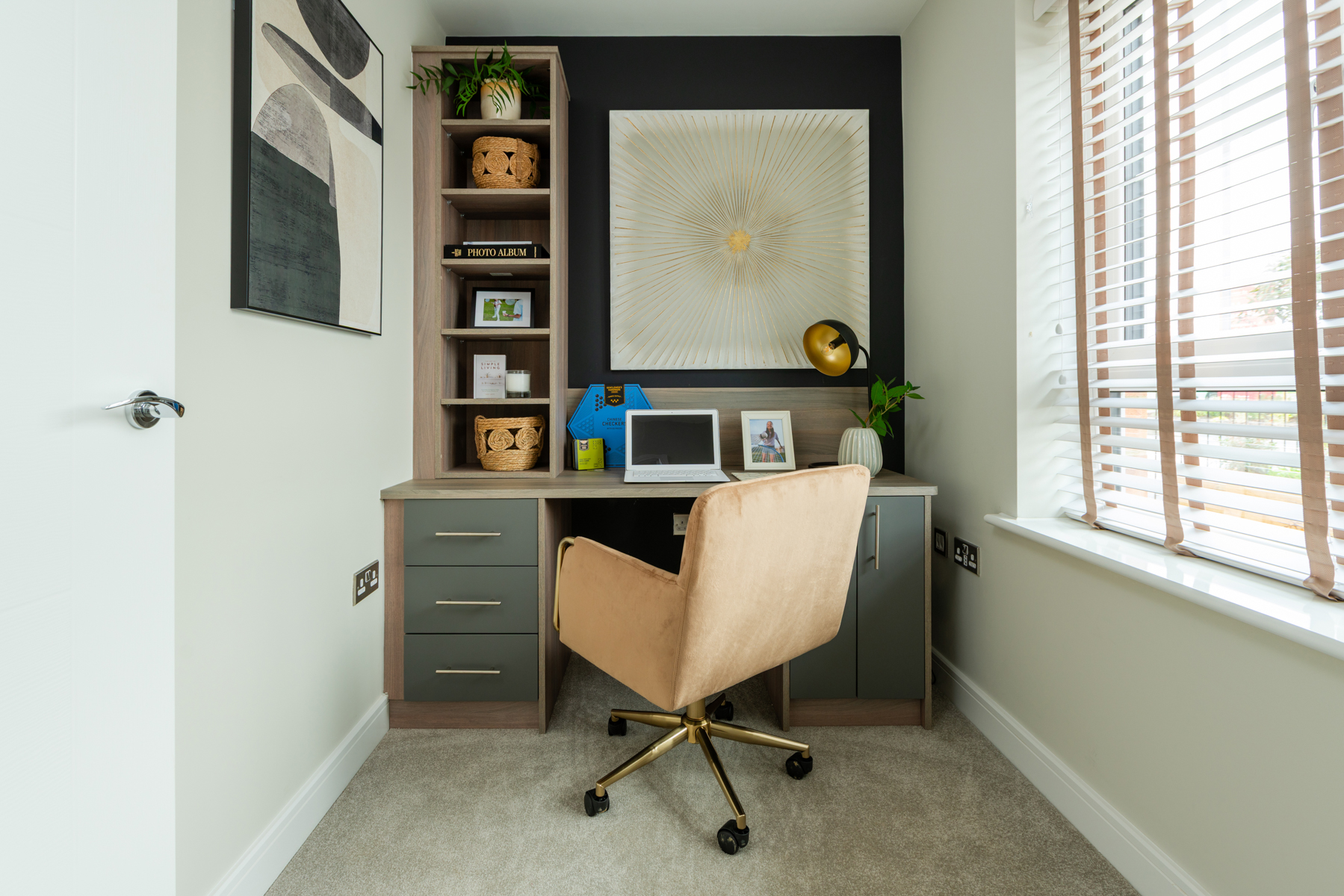 Work from home in your own downstairs office