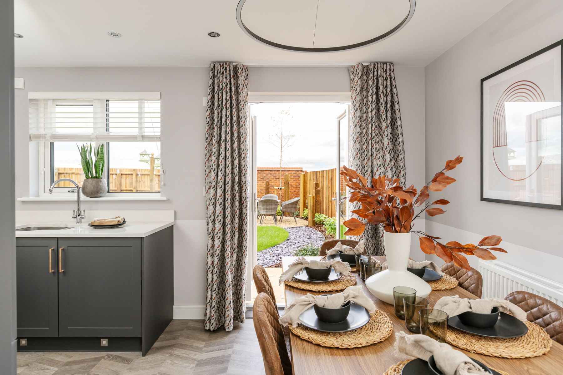 Braxton doors out to garden