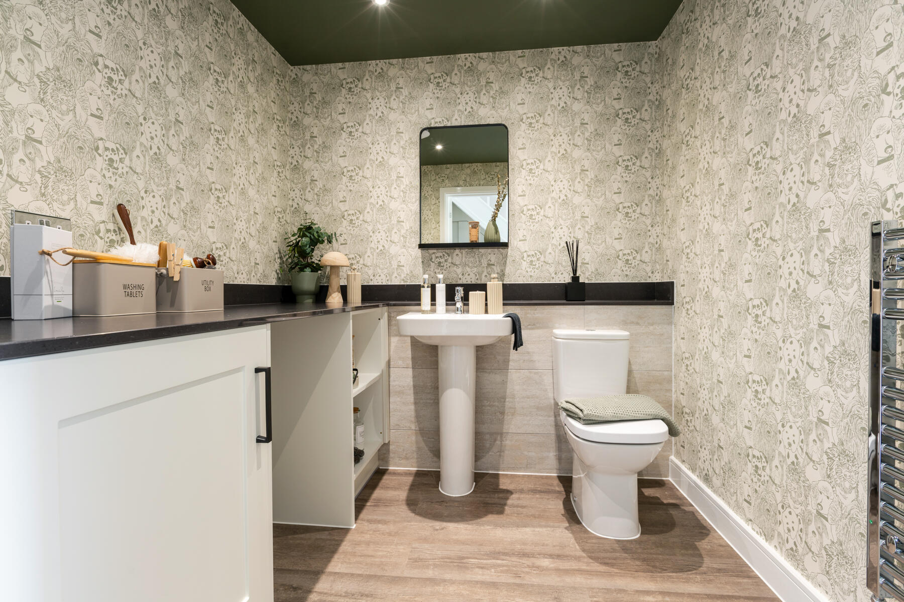 Colford example cloakroom and utility