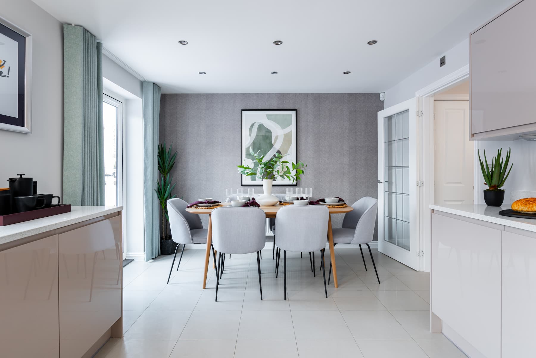 Plenty of space for dining