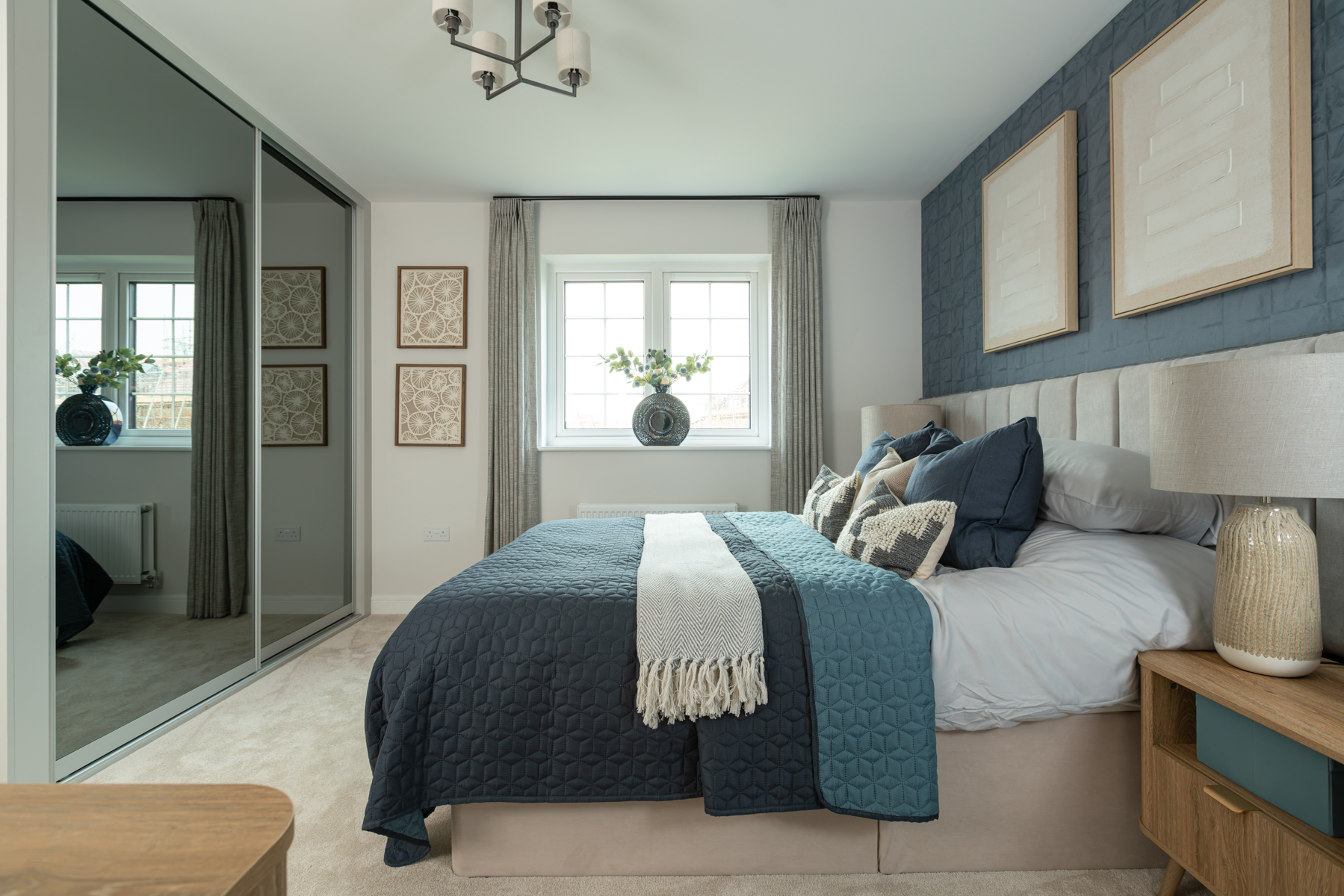 Room for fitted wardrobes and furnishings